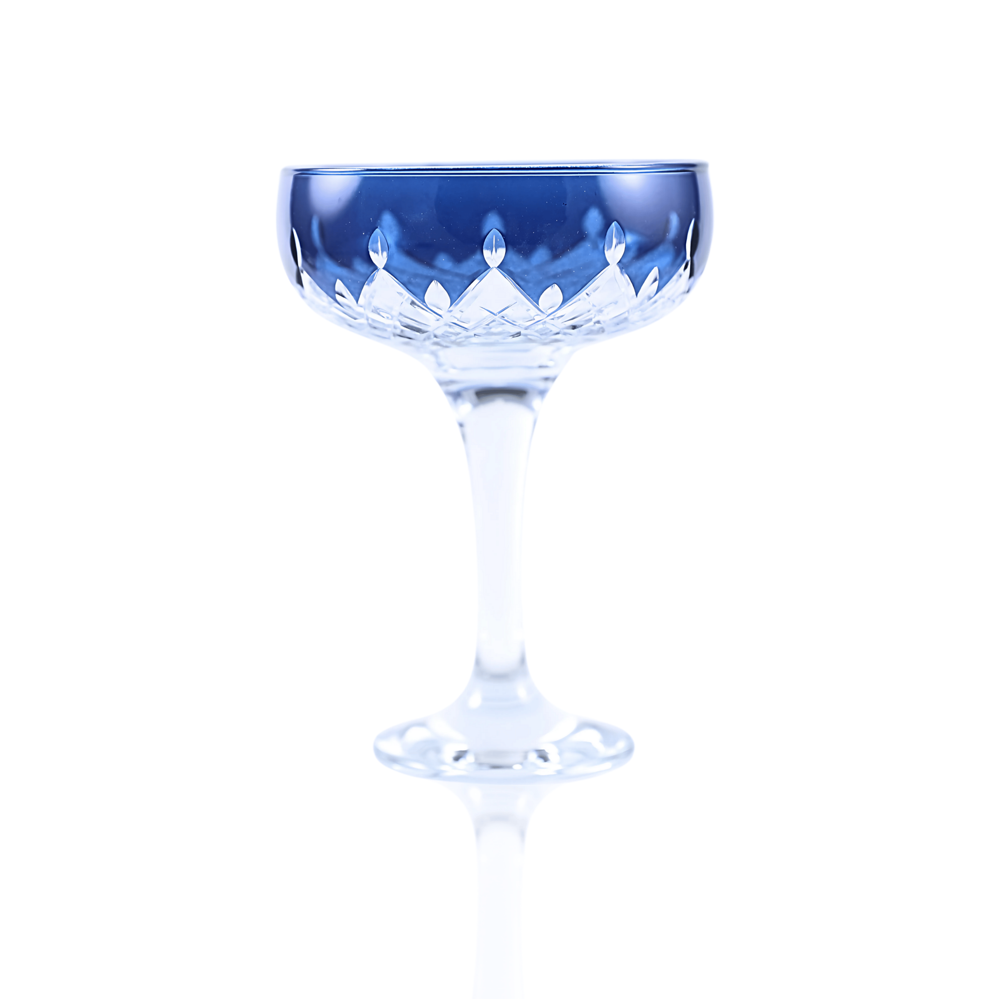 Aria Champagne Coupe - Set Of 2 - Margerie Crystal USA