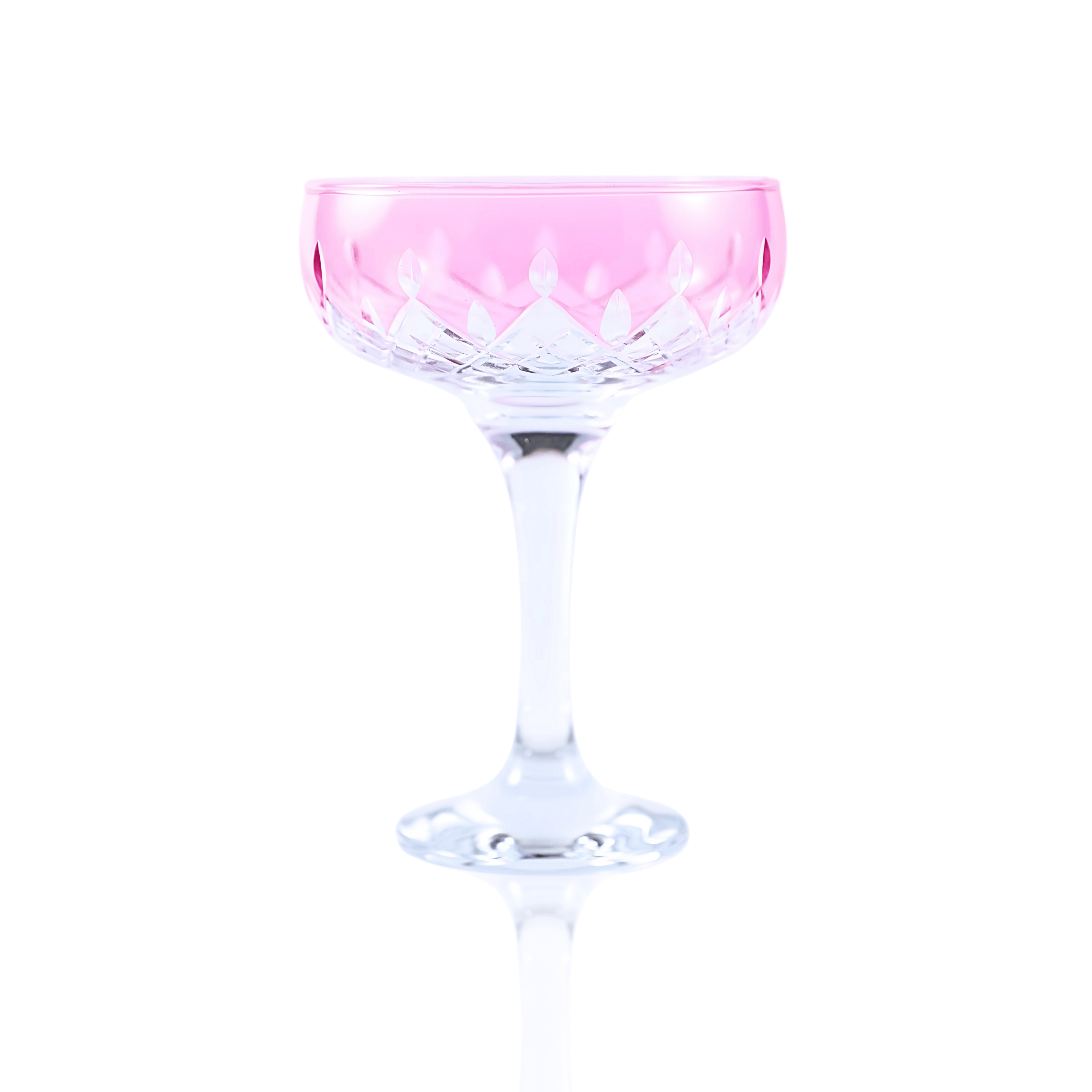 Aria Champagne Coupe - Set Of 2 - Margerie Crystal USA