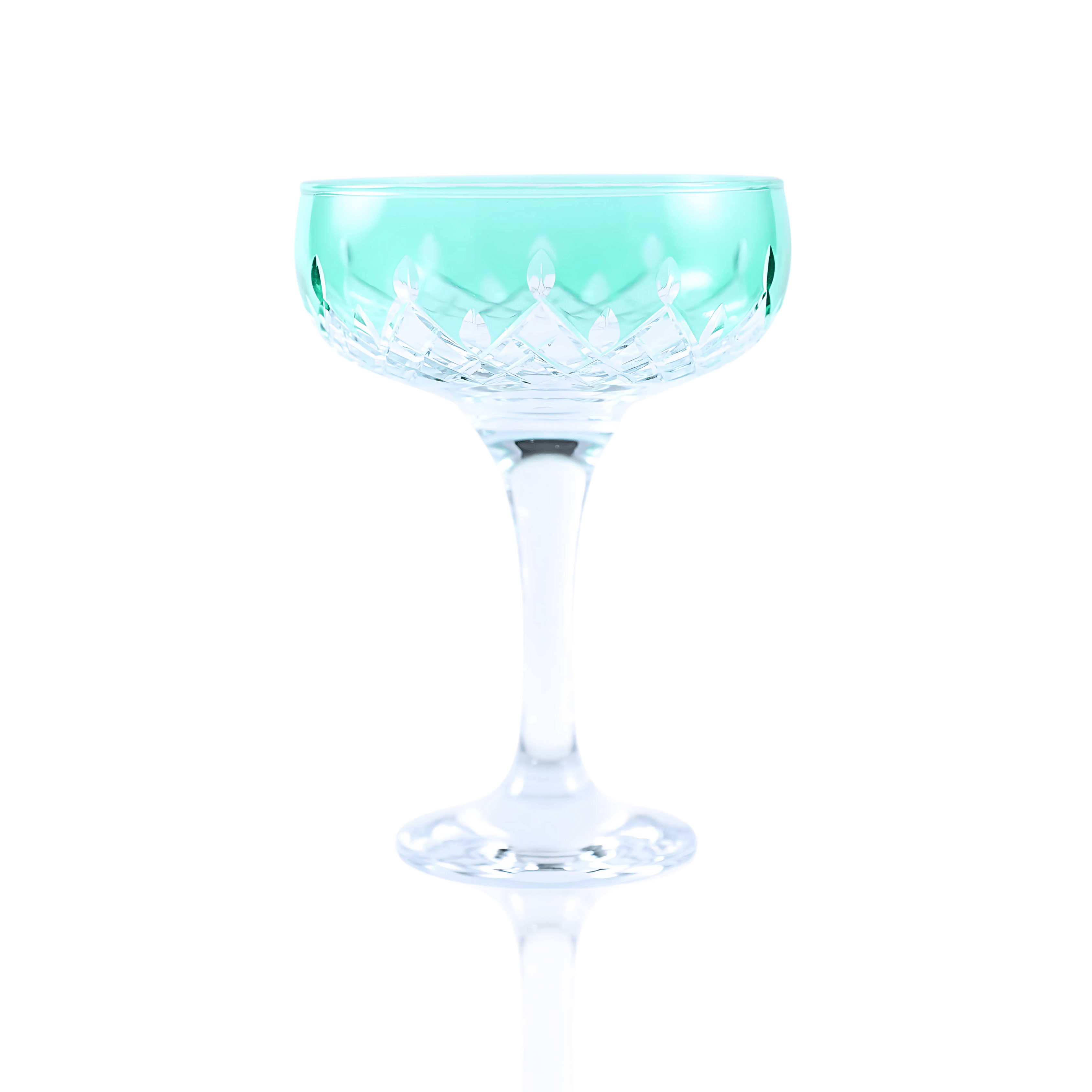 Aria Champagne Coupe - Set Of 2 - Margerie Crystal USA