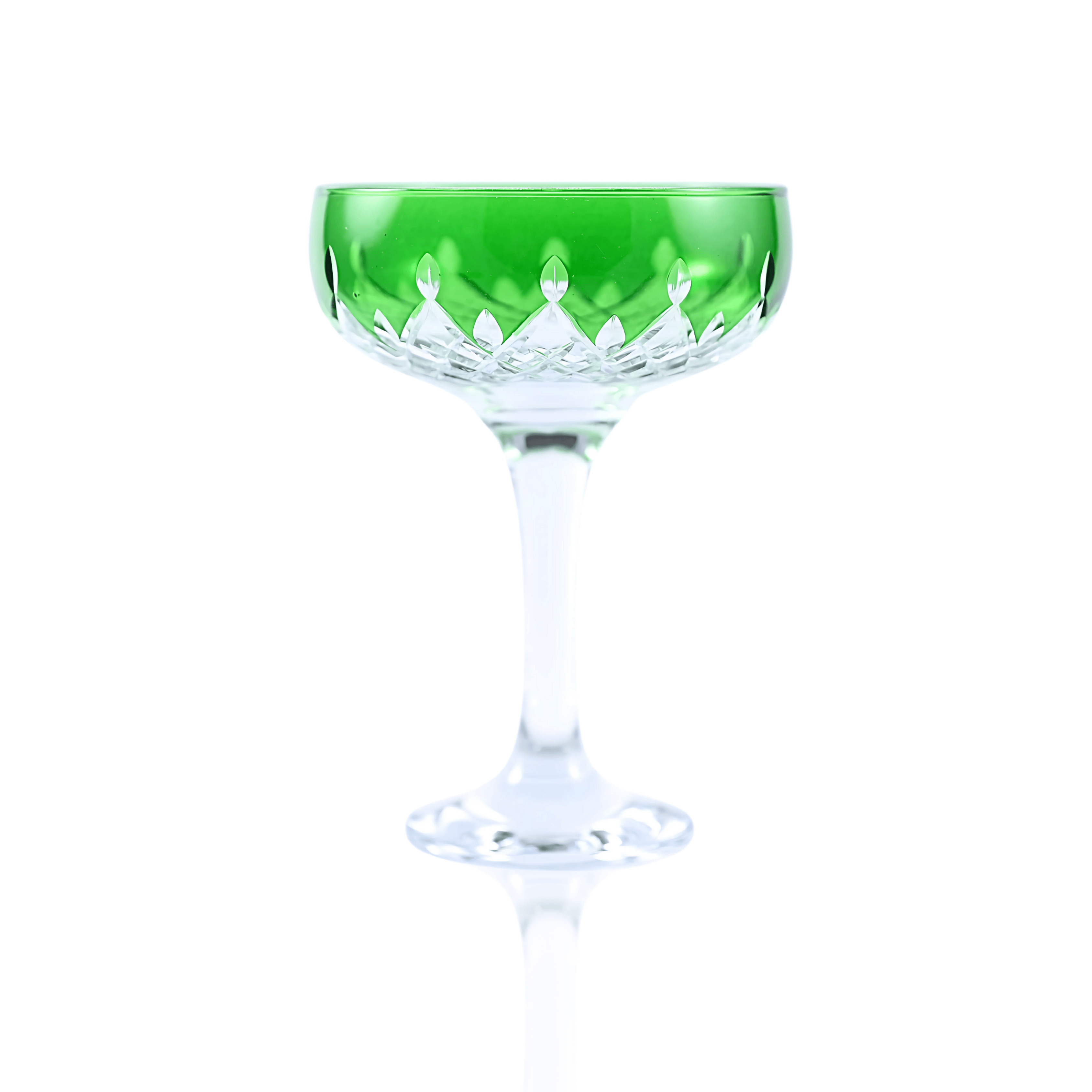 Aria Champagne Coupe - Set Of 2 - Margerie Crystal USA