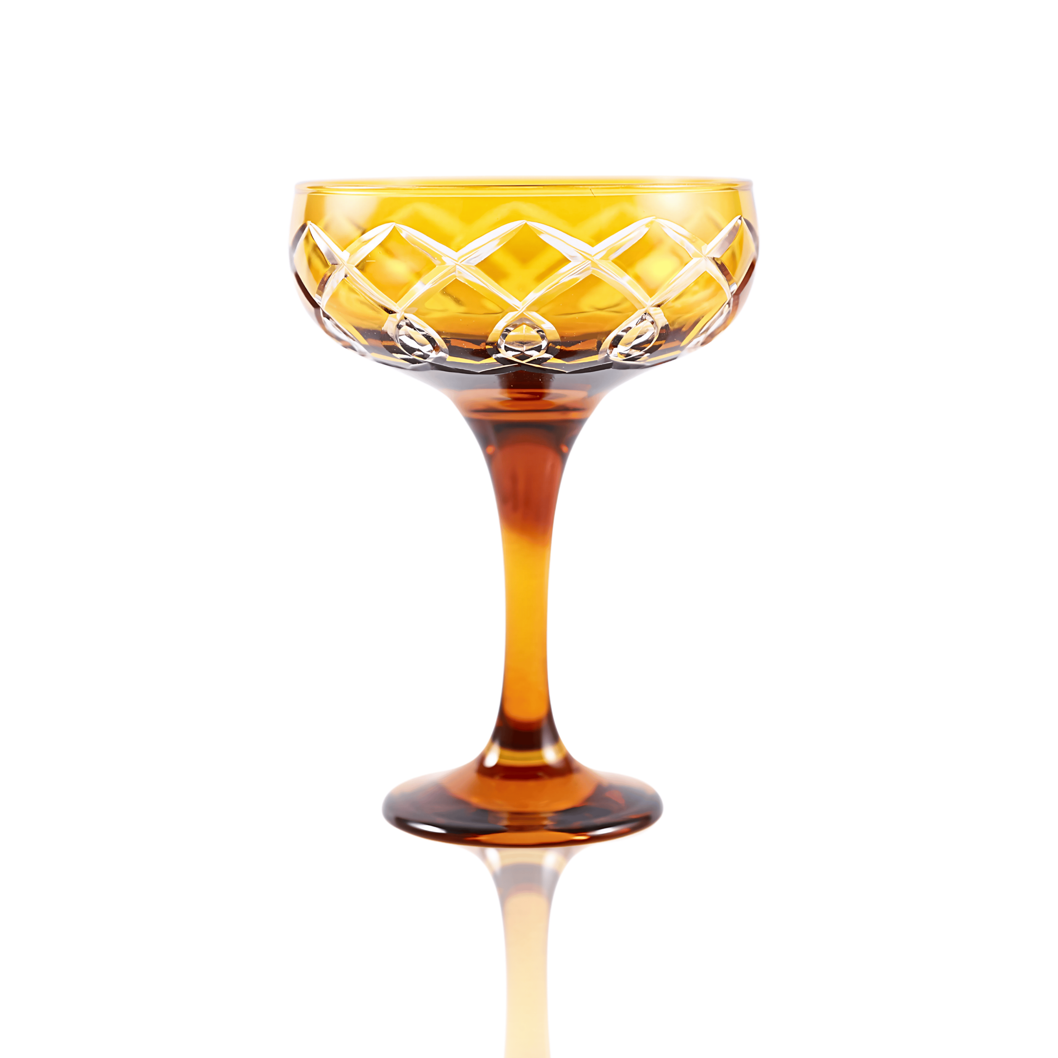 Heritage Champagne Coupe - Set Of 2 - Margerie Crystal USA