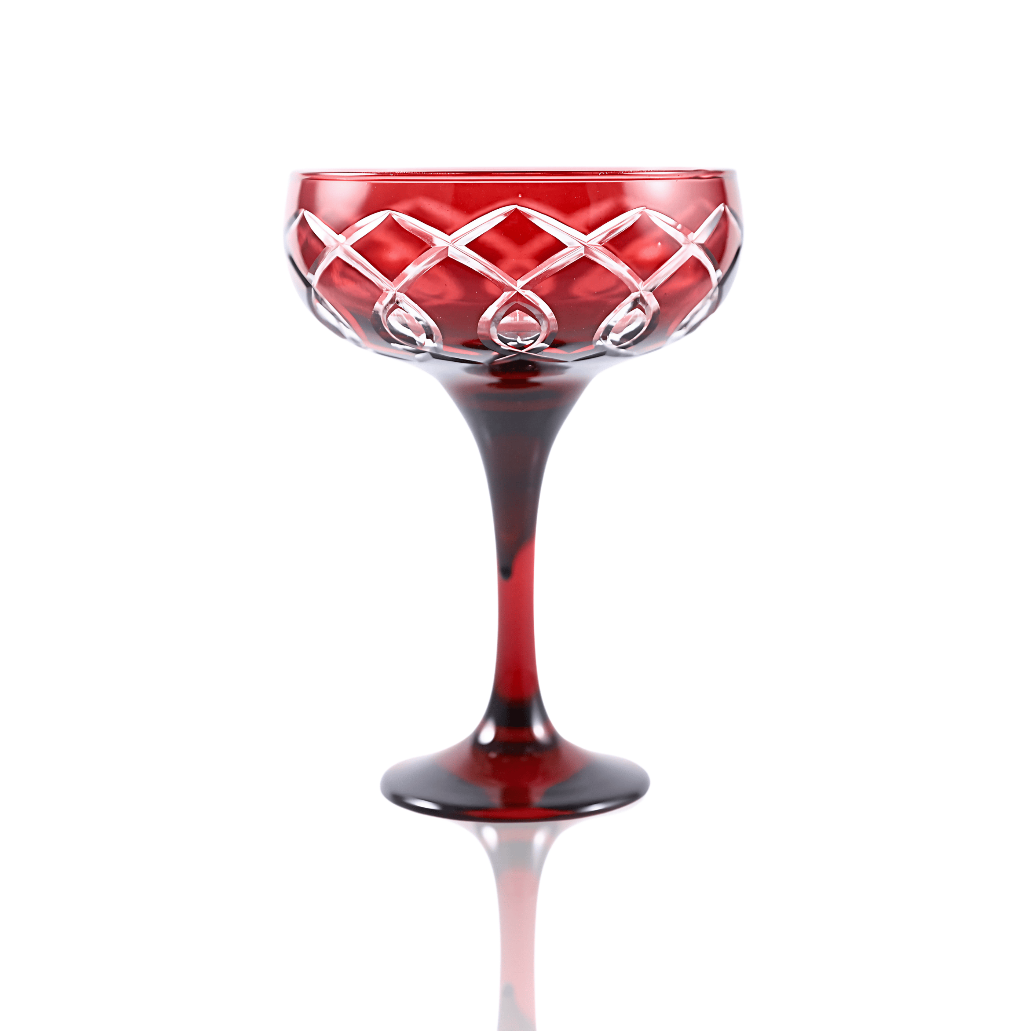 Heritage Champagne Coupe - Set Of 2 - Margerie Crystal USA
