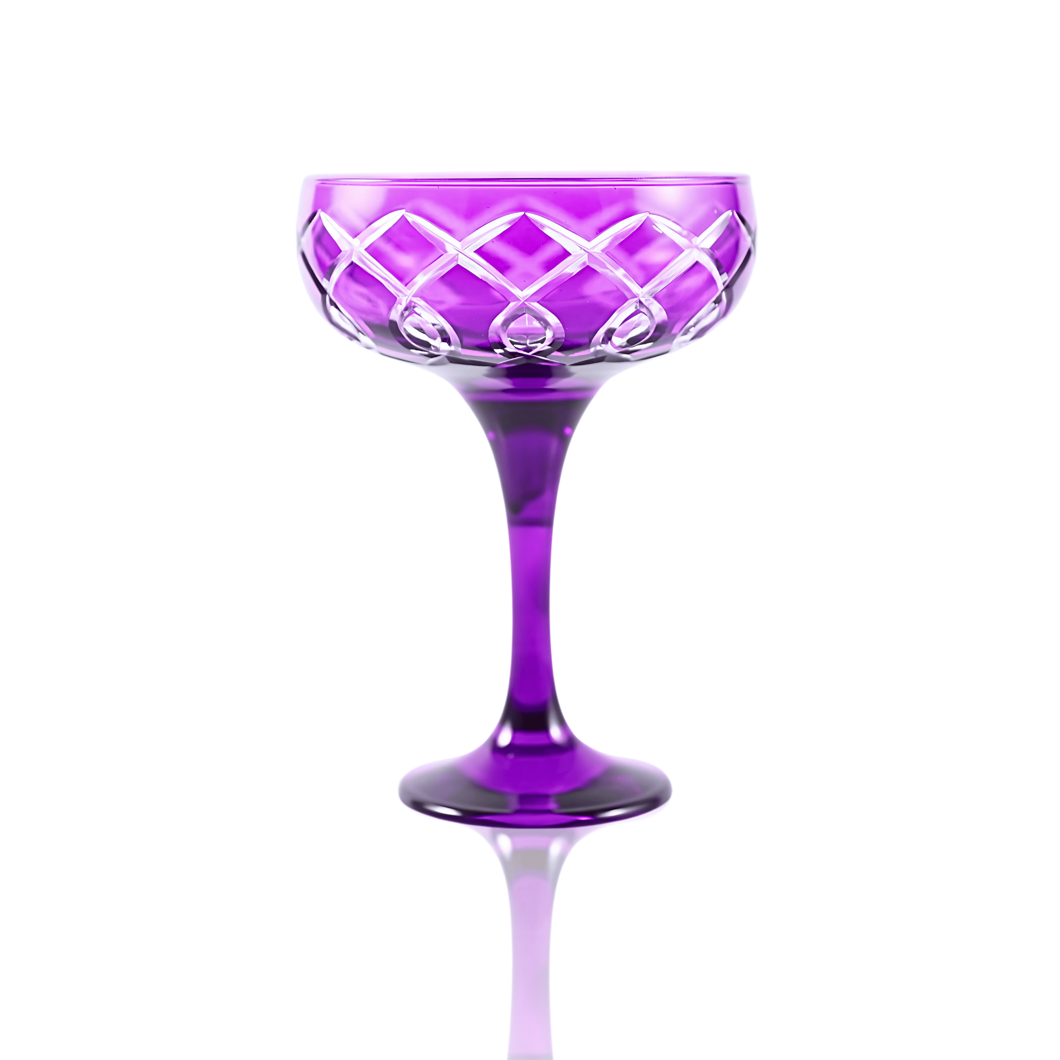 Heritage Champagne Coupe - Set Of 2 - Margerie Crystal USA