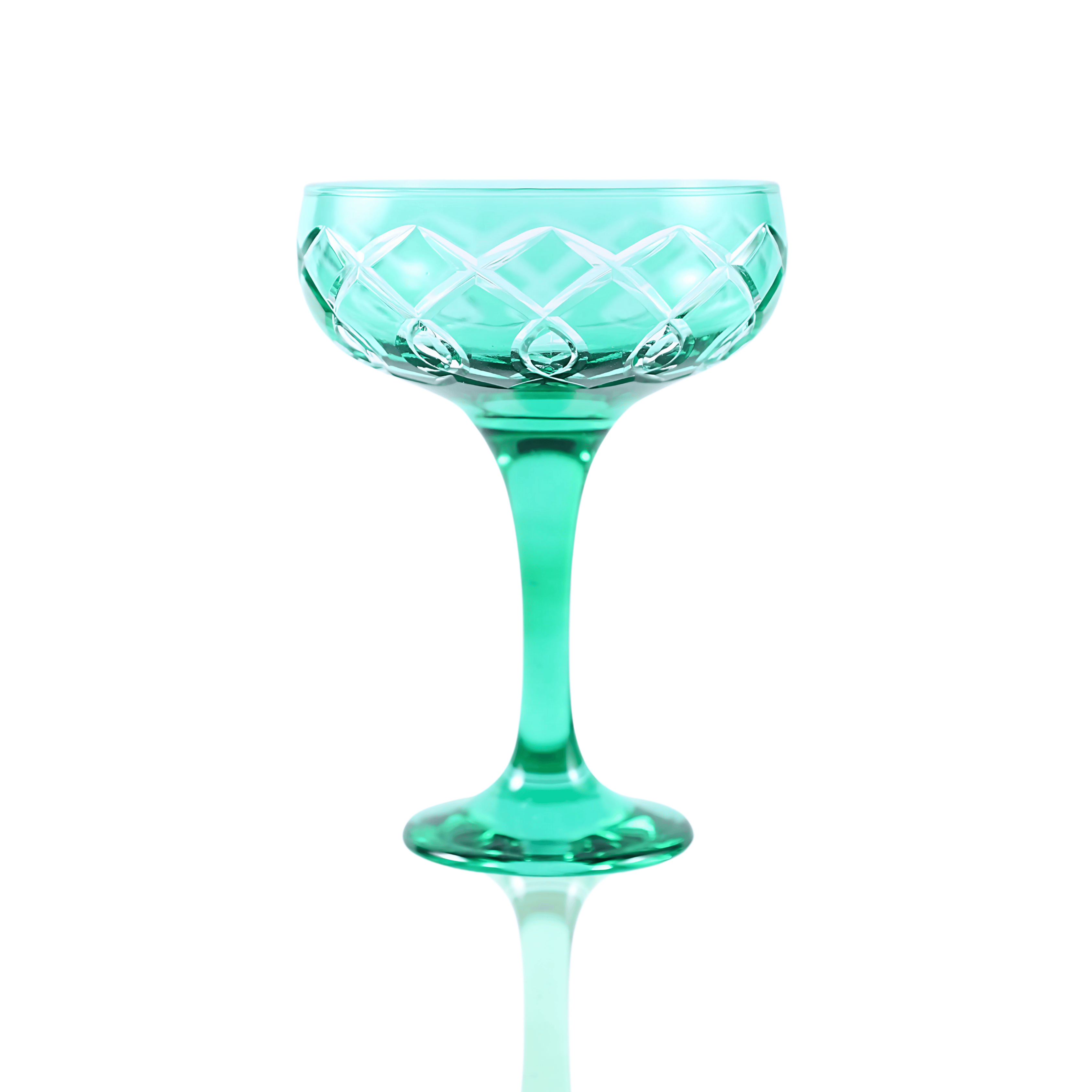 Heritage Champagne Coupe - Set Of 2 - Margerie Crystal USA