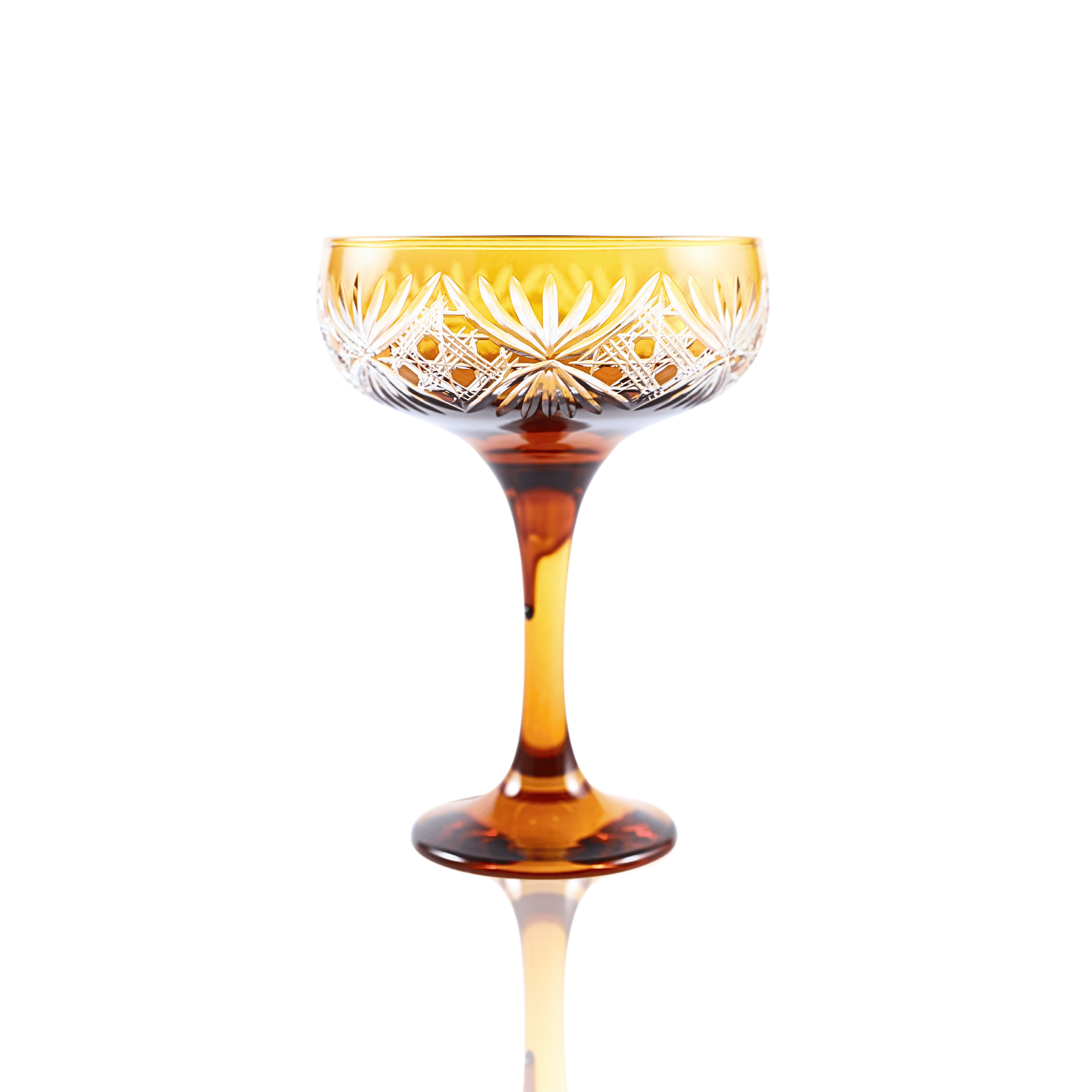 Éclat Champagne Coupe - Set Of 2 - Margerie Crystal USA