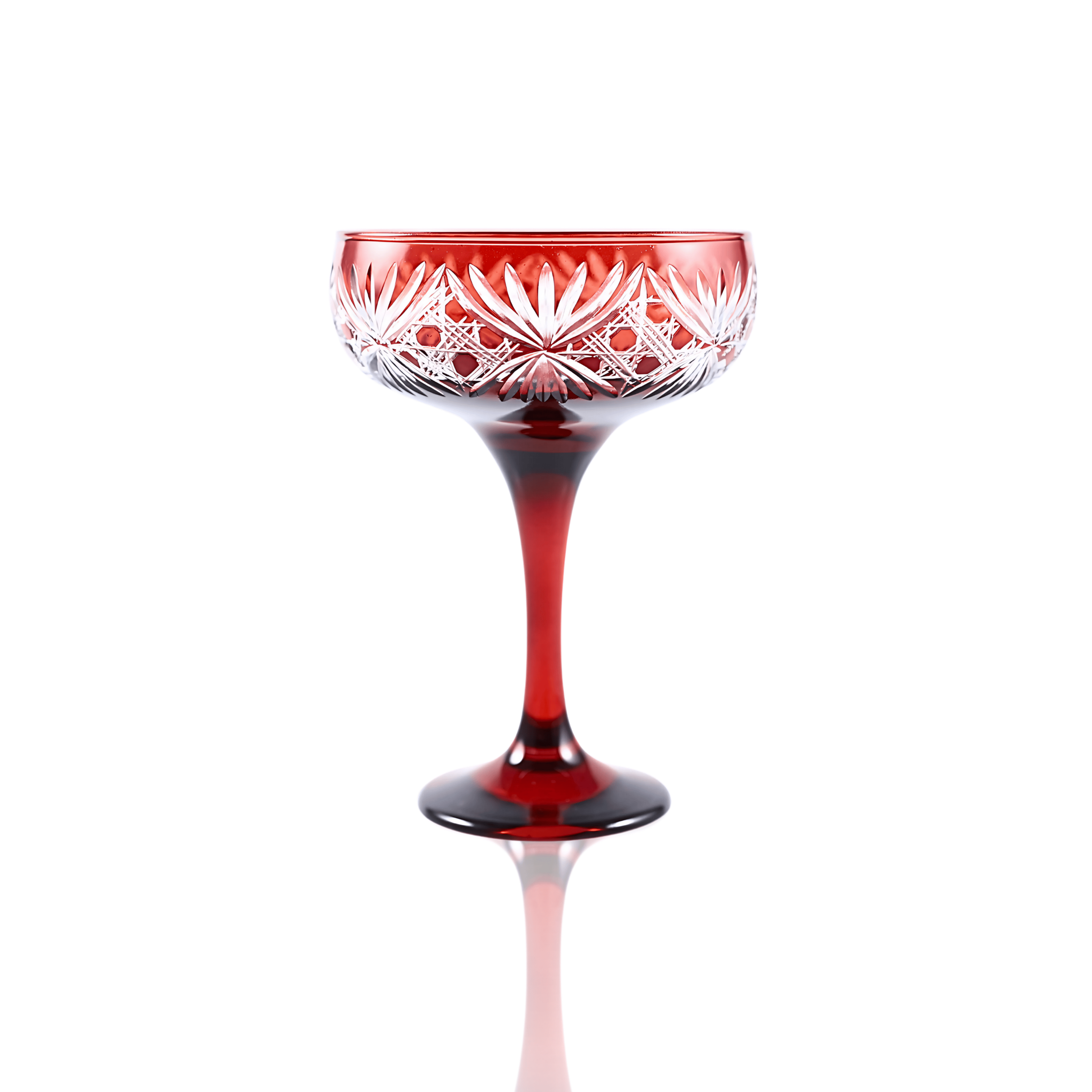 Éclat Champagne Coupe - Set Of 2 - Margerie Crystal USA
