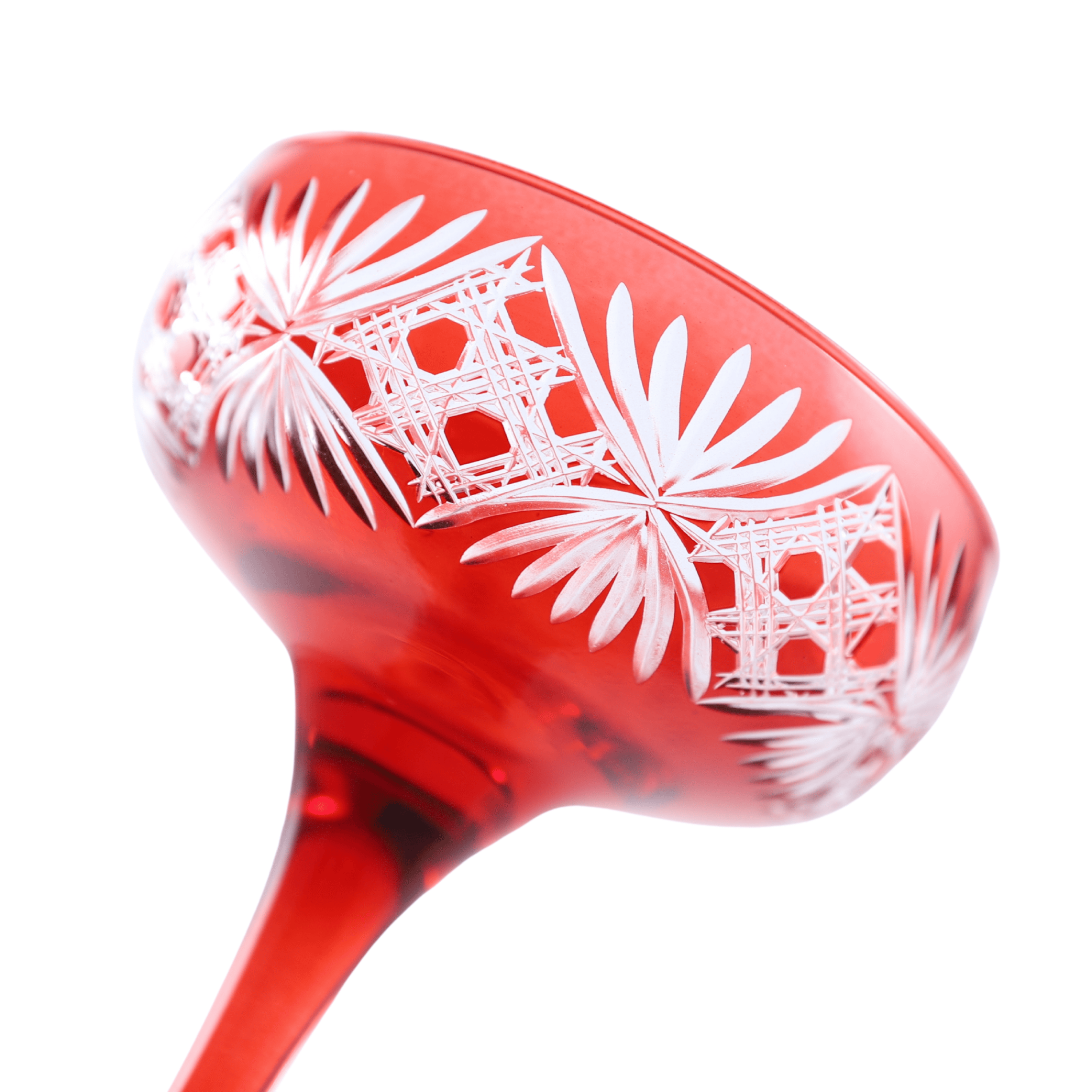 Éclat Champagne Coupe - Set Of 2 - Margerie Crystal USA