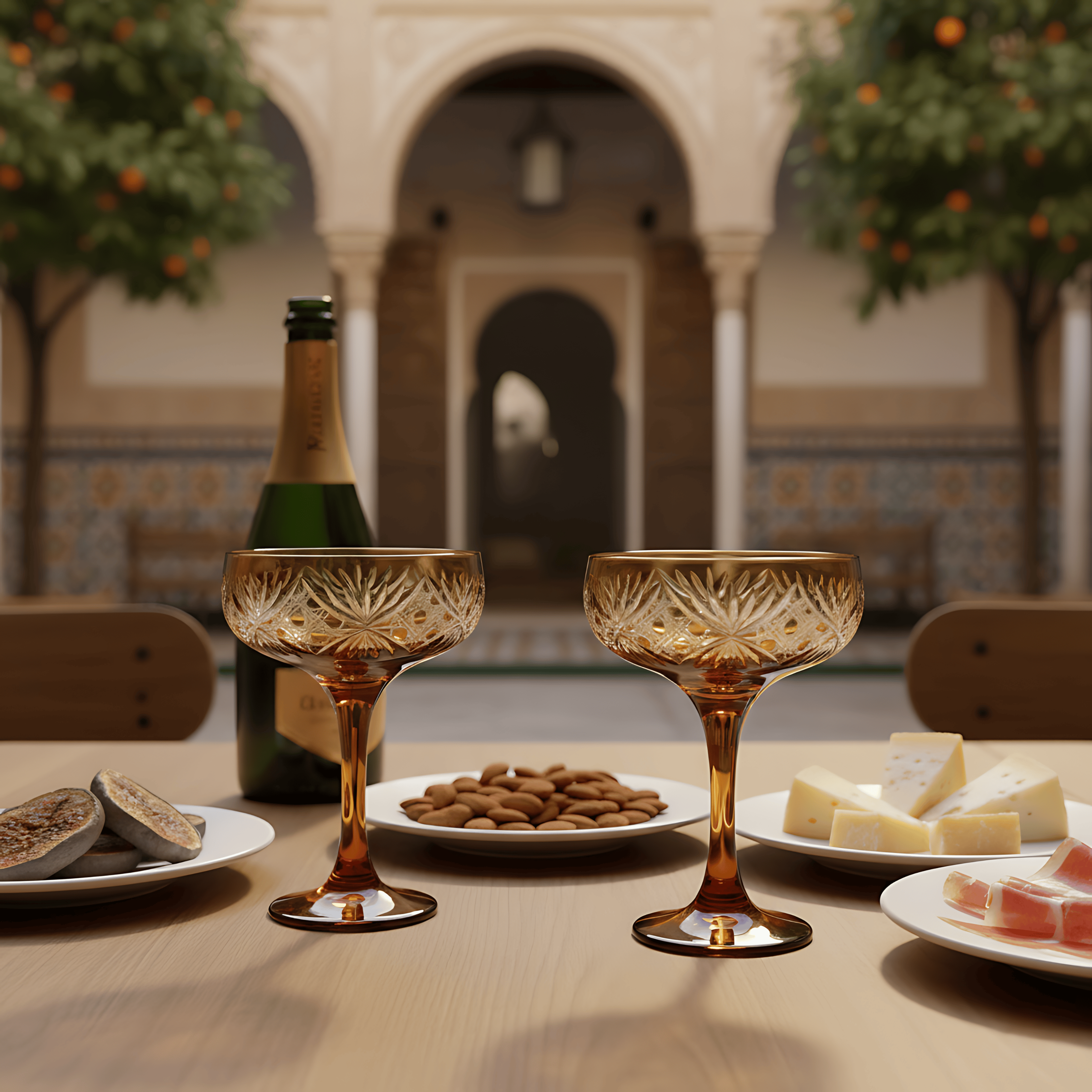 Éclat Champagne Coupe - Set Of 2 - Margerie Crystal USA