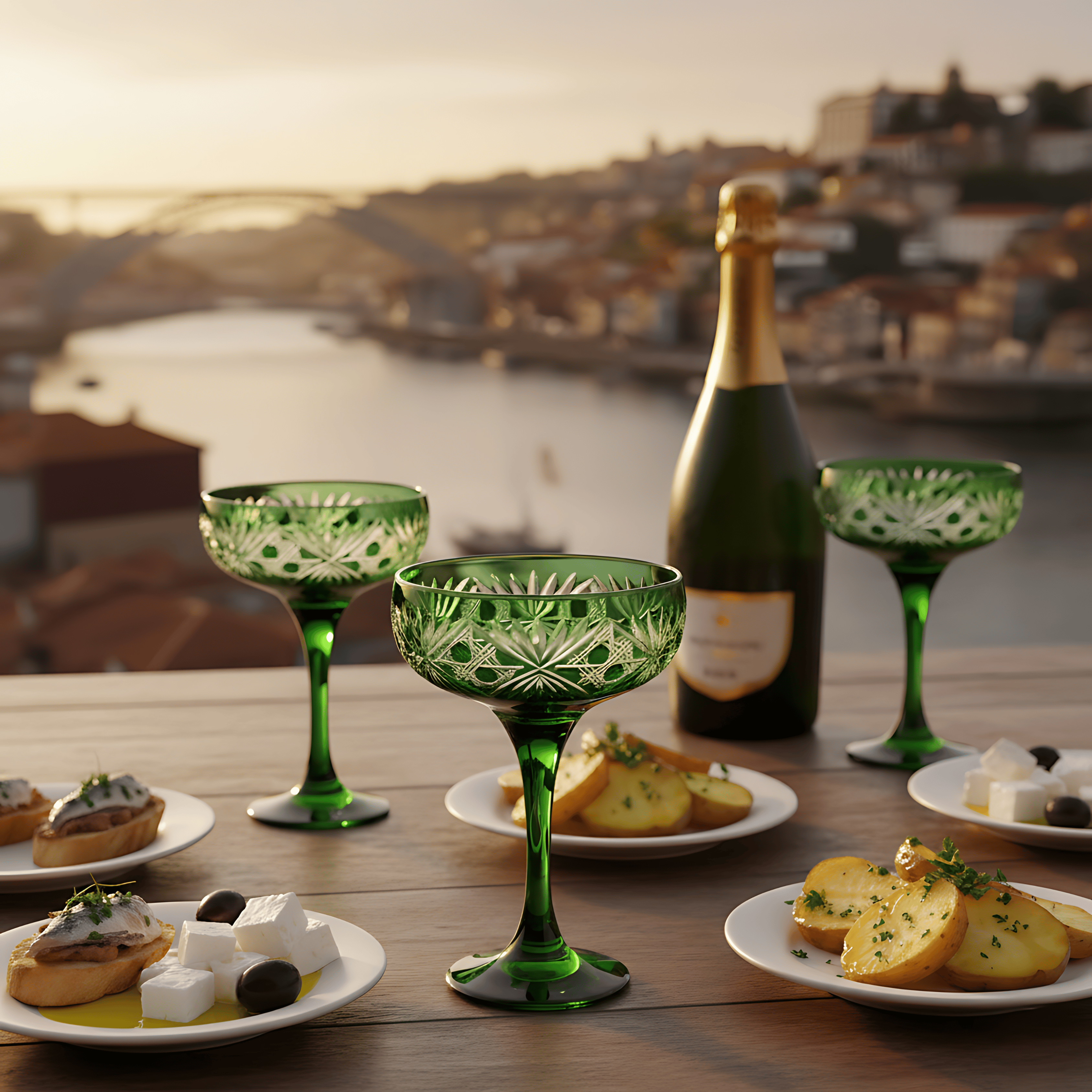 Éclat Champagne Coupe - Set Of 2 - Margerie Crystal USA