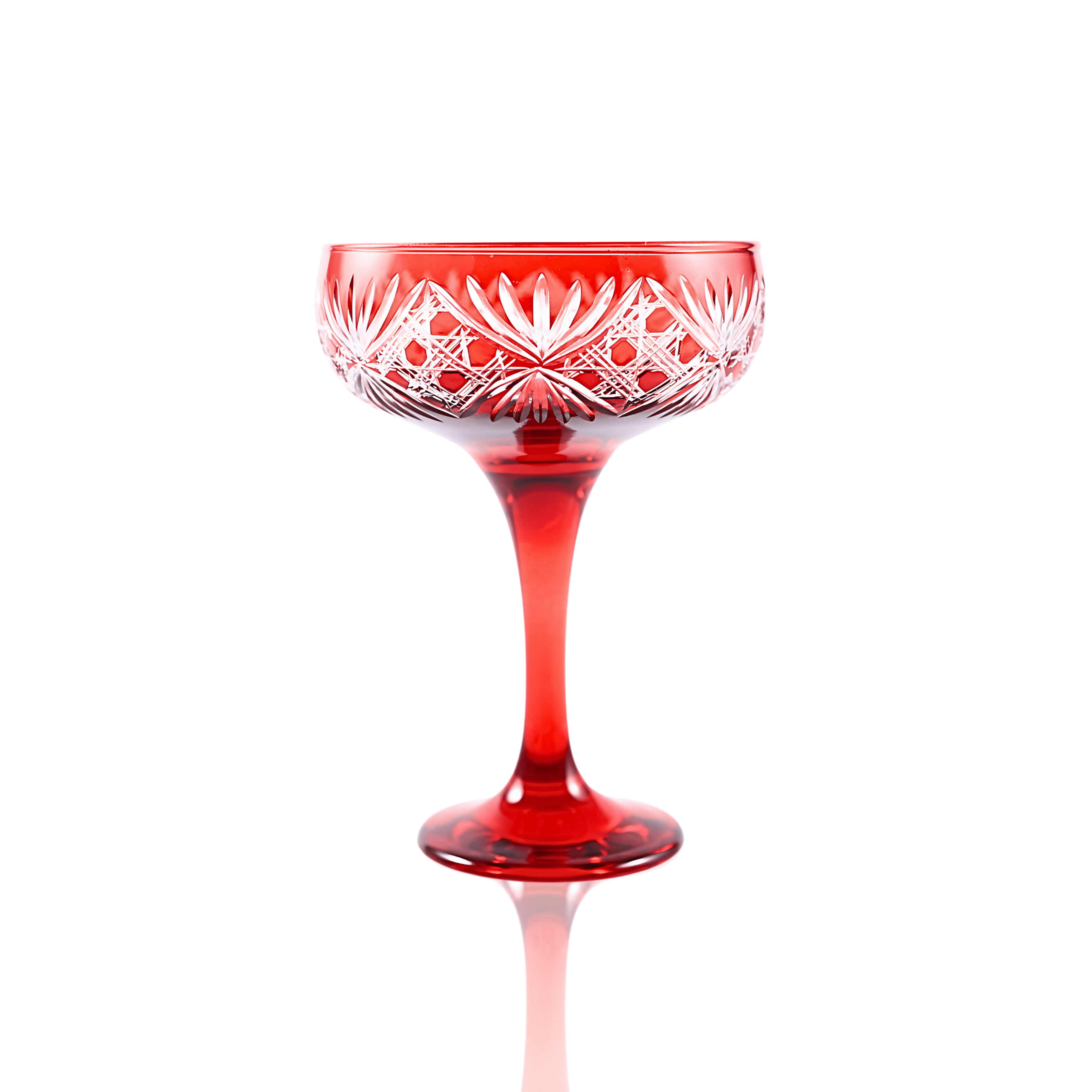 Éclat Champagne Coupe - Set Of 2 - Margerie Crystal USA