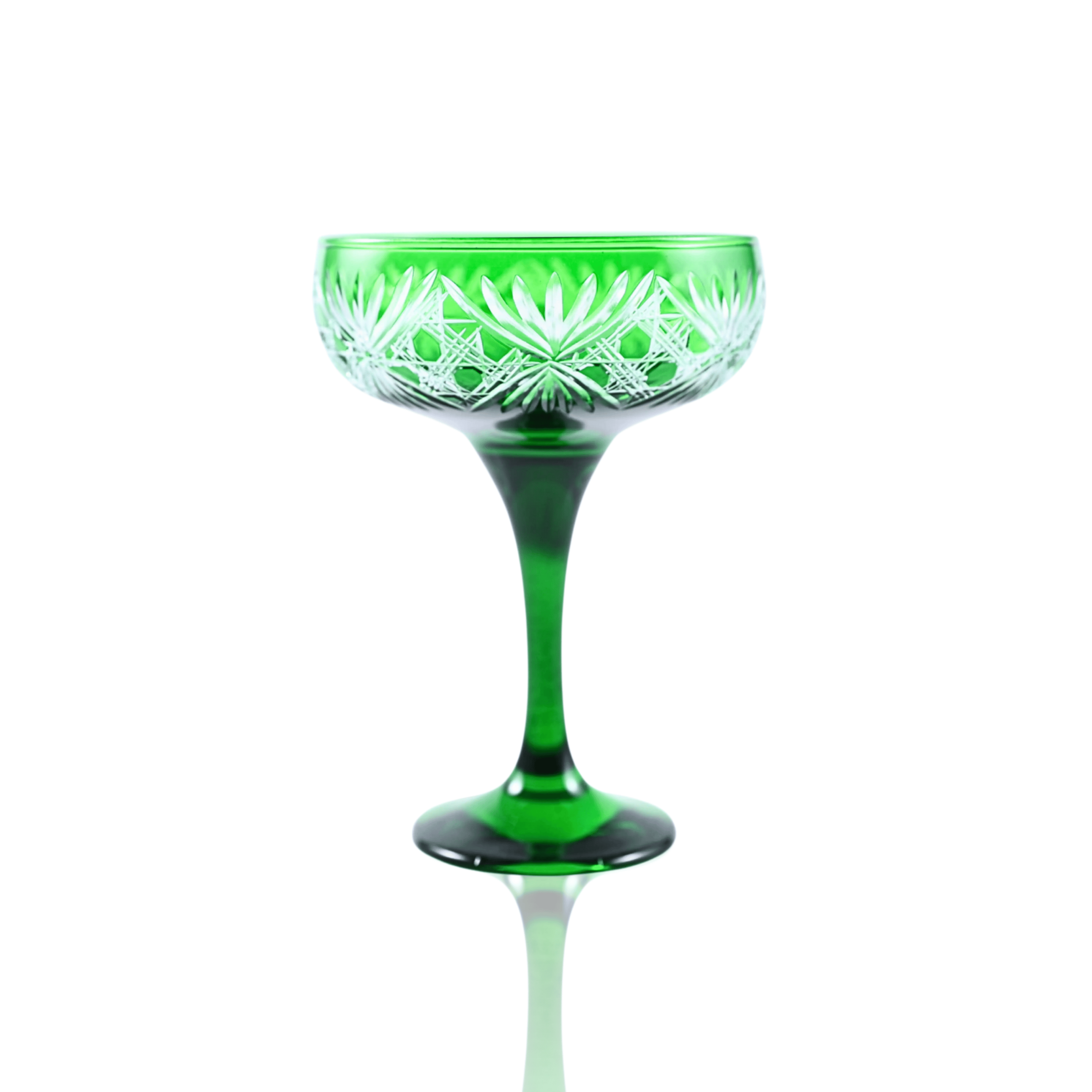 Éclat Champagne Coupe - Set Of 2 - Margerie Crystal USA