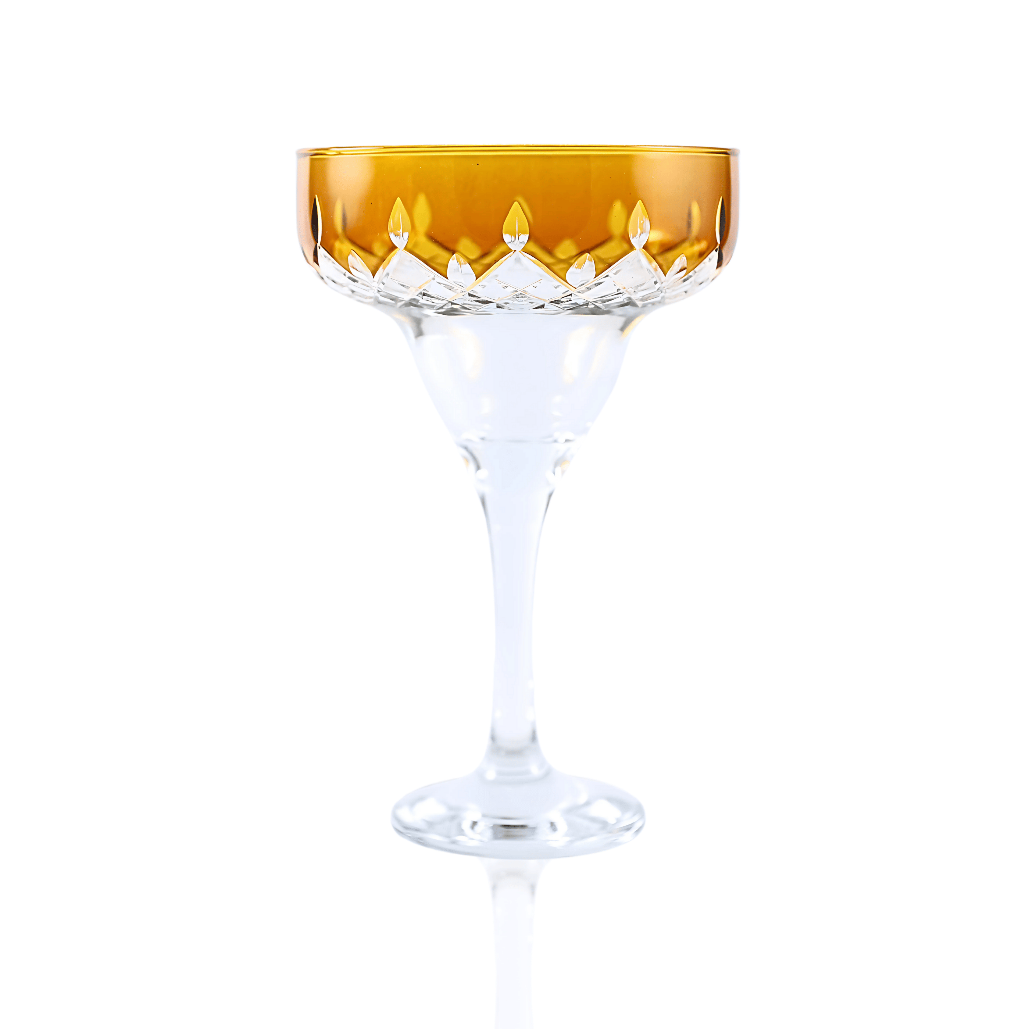Aria Margarita Glass - Set Of 2 - Margerie Crystal USA