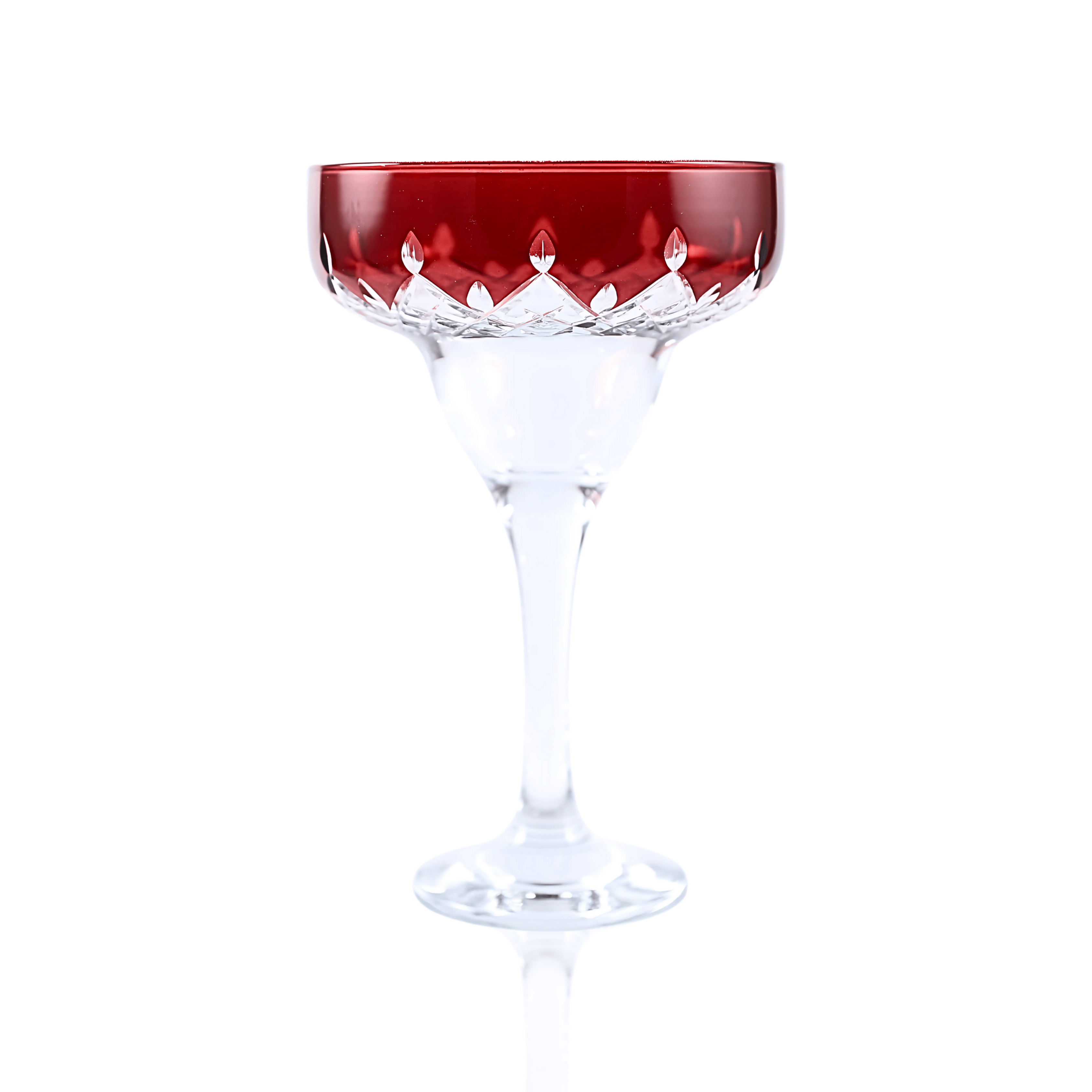 Aria Margarita Glass - Set Of 2 - Margerie Crystal USA