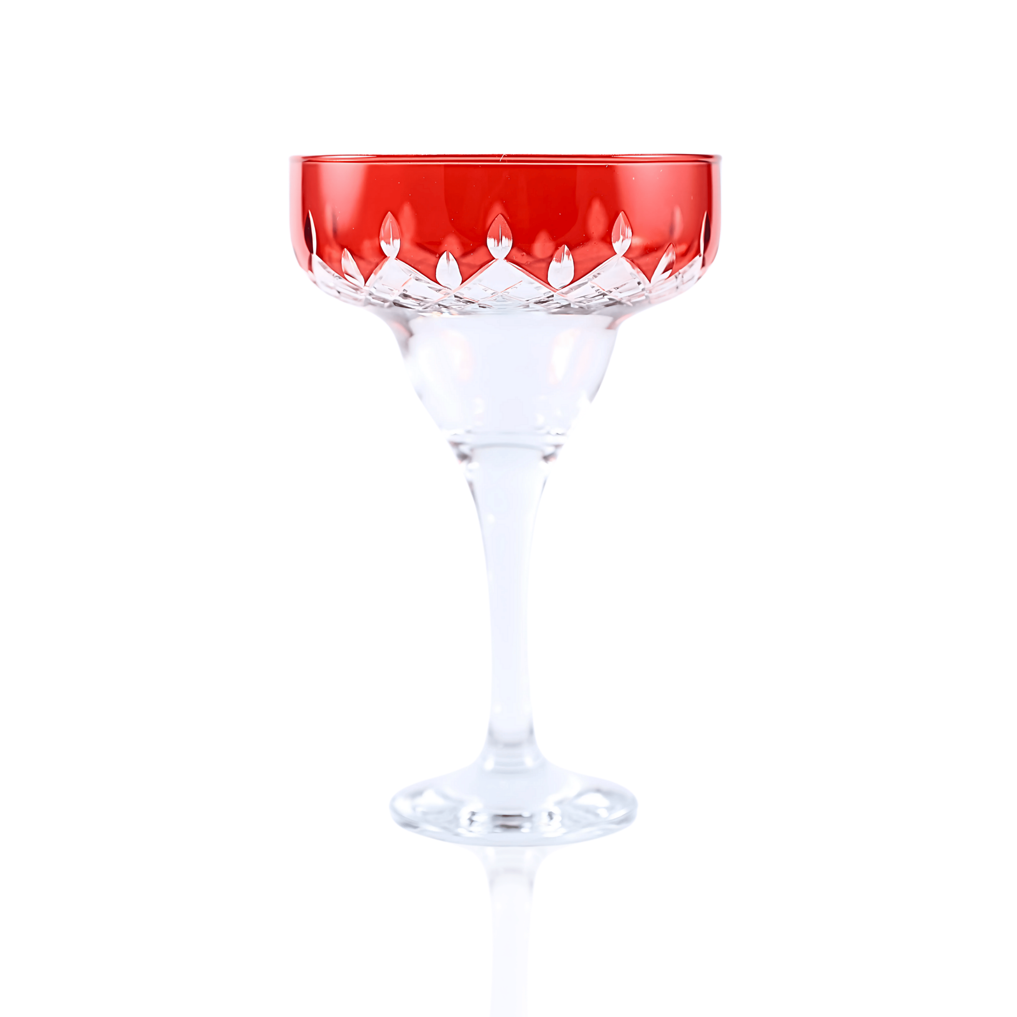 Aria Margarita Glass - Set Of 2 - Margerie Crystal USA