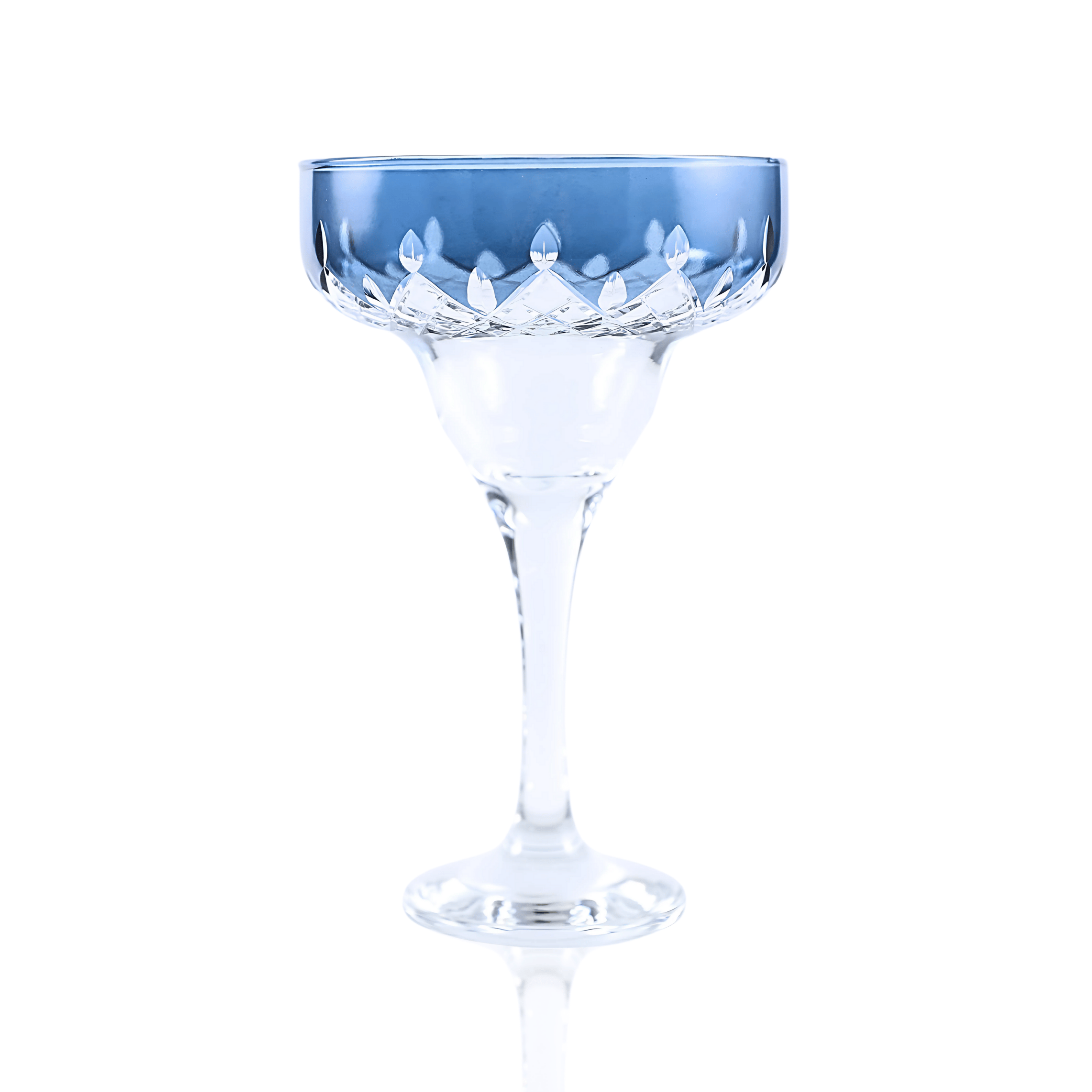 Aria Margarita Glass - Set Of 2 - Margerie Crystal USA