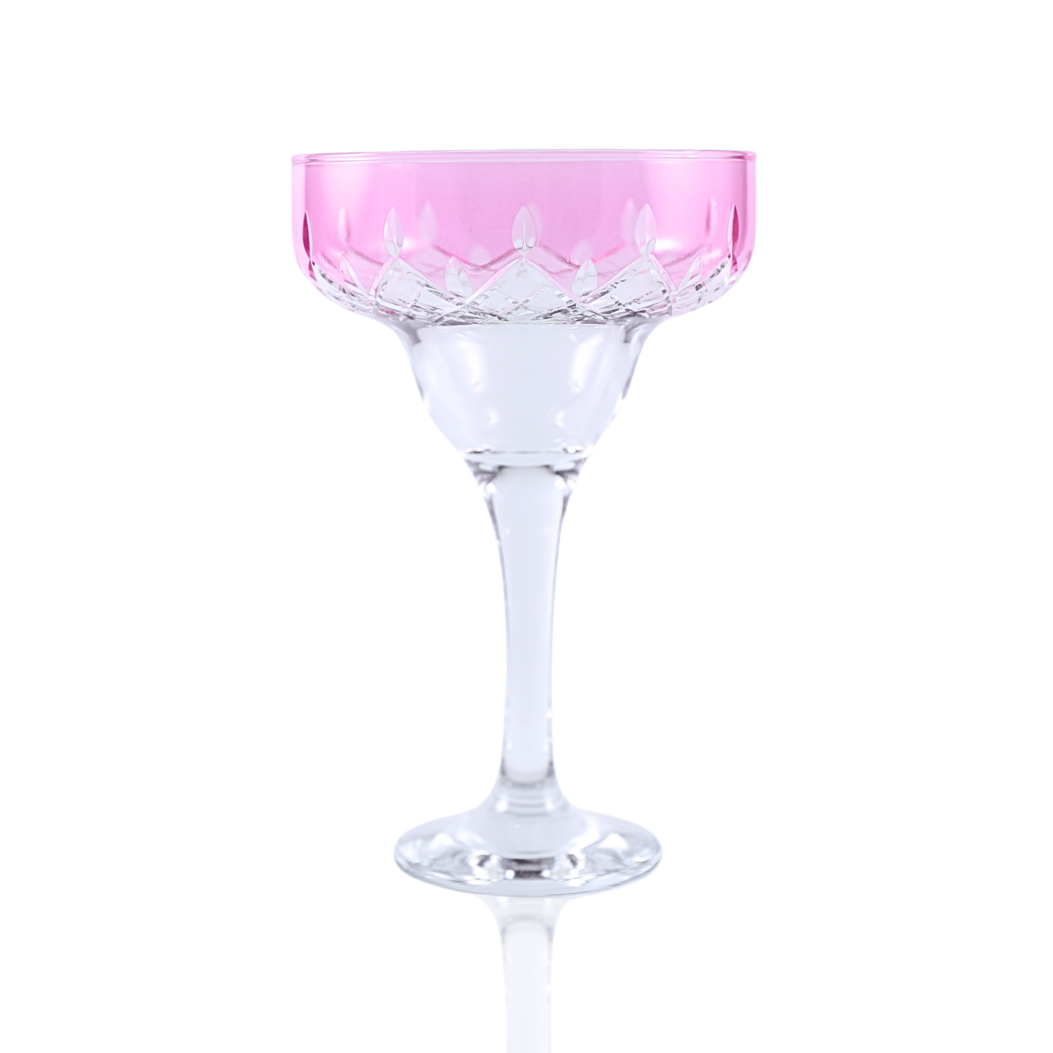 Aria Margarita Glass - Set Of 2 - Margerie Crystal USA