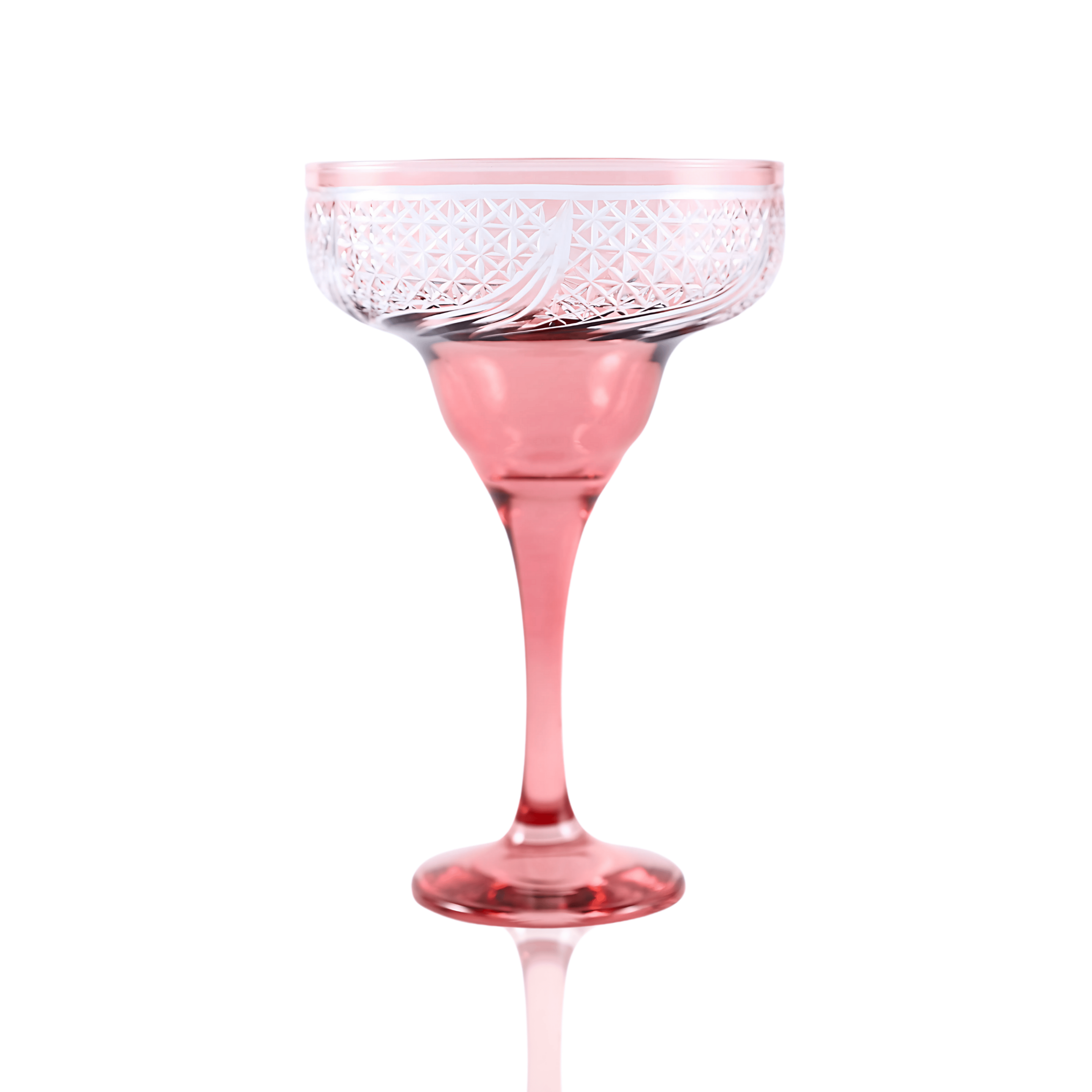 Aurora Margarita Glass - Set Of 2 - Margerie Crystal USA