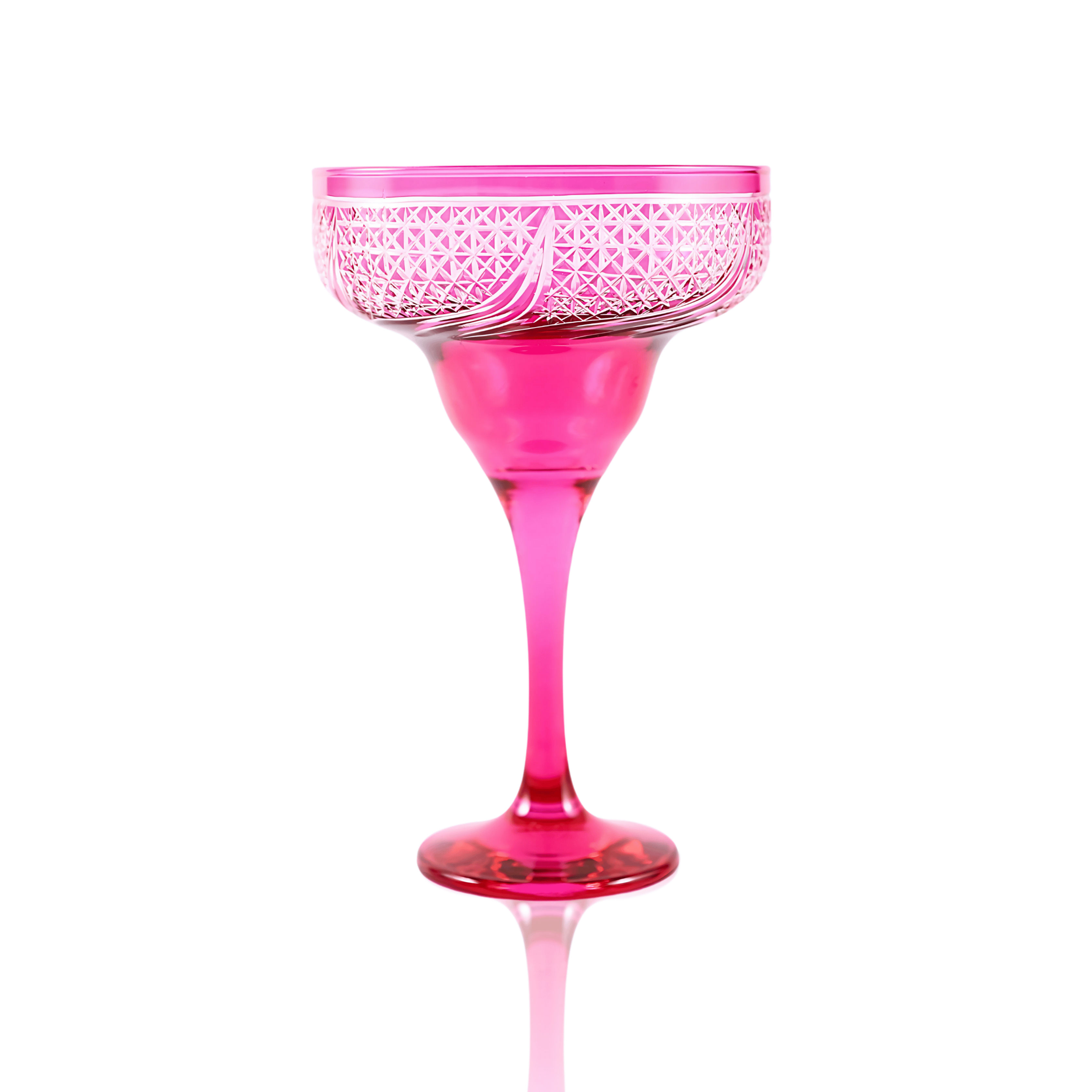 Aurora Margarita Glass - Set Of 2 - Margerie Crystal USA