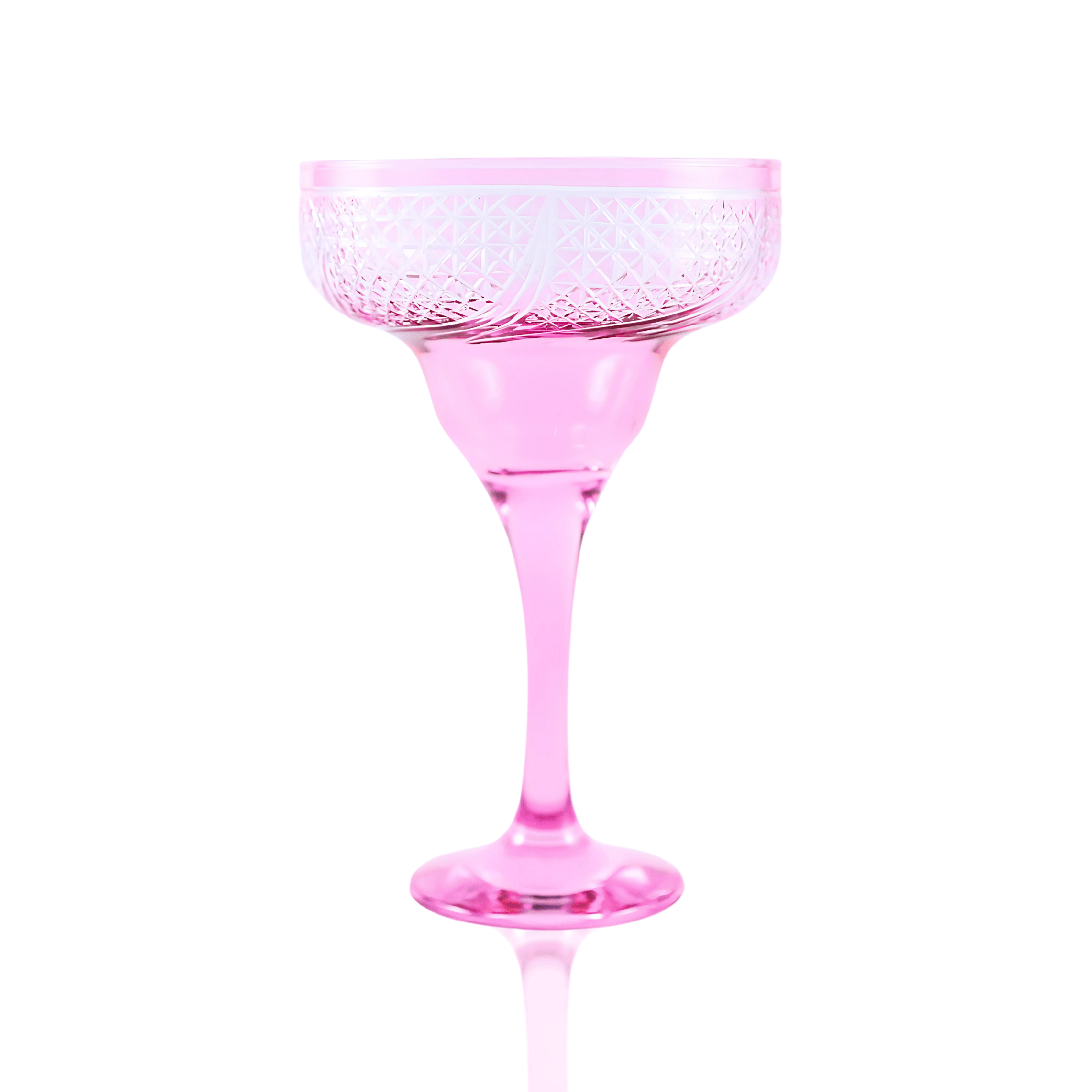 Aurora Margarita Glass - Set Of 2 - Margerie Crystal USA