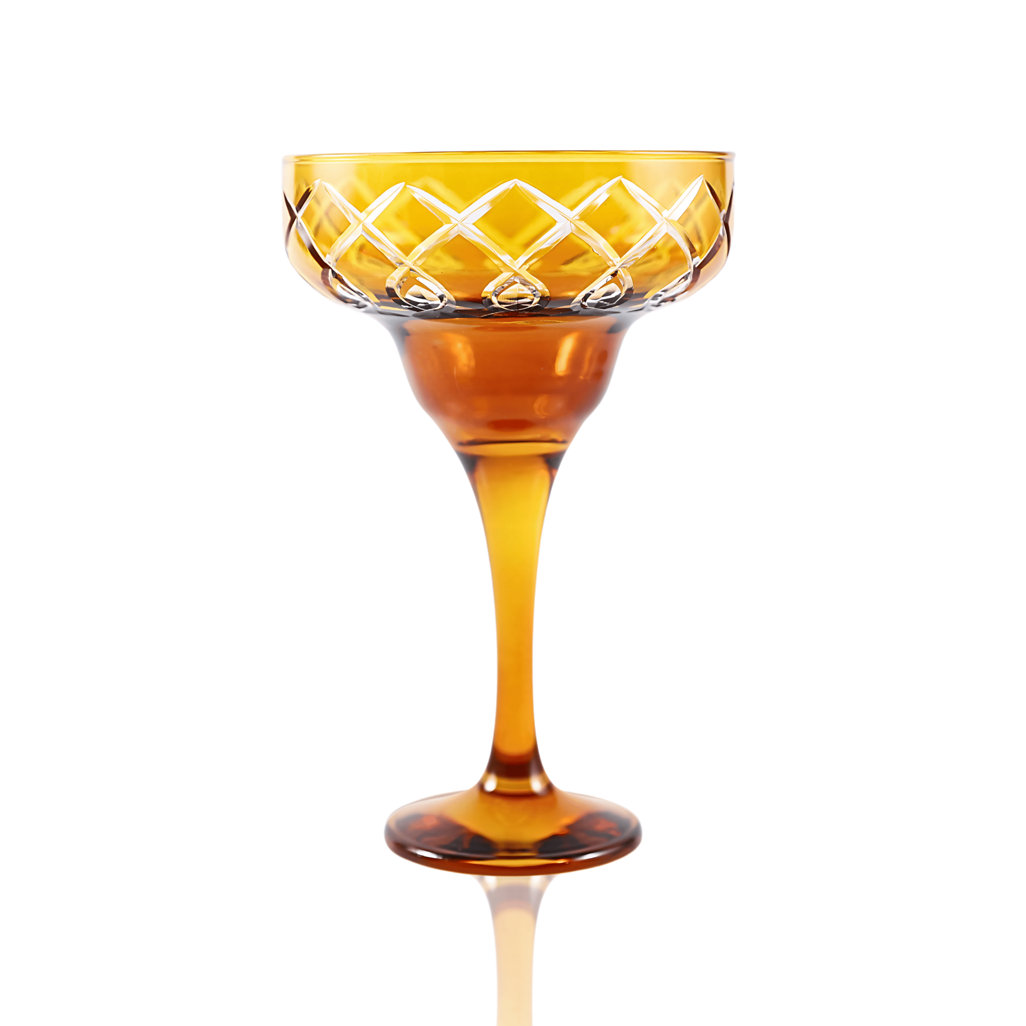 Heritage Margarita Glass - Set Of 2 - Margerie Crystal USA