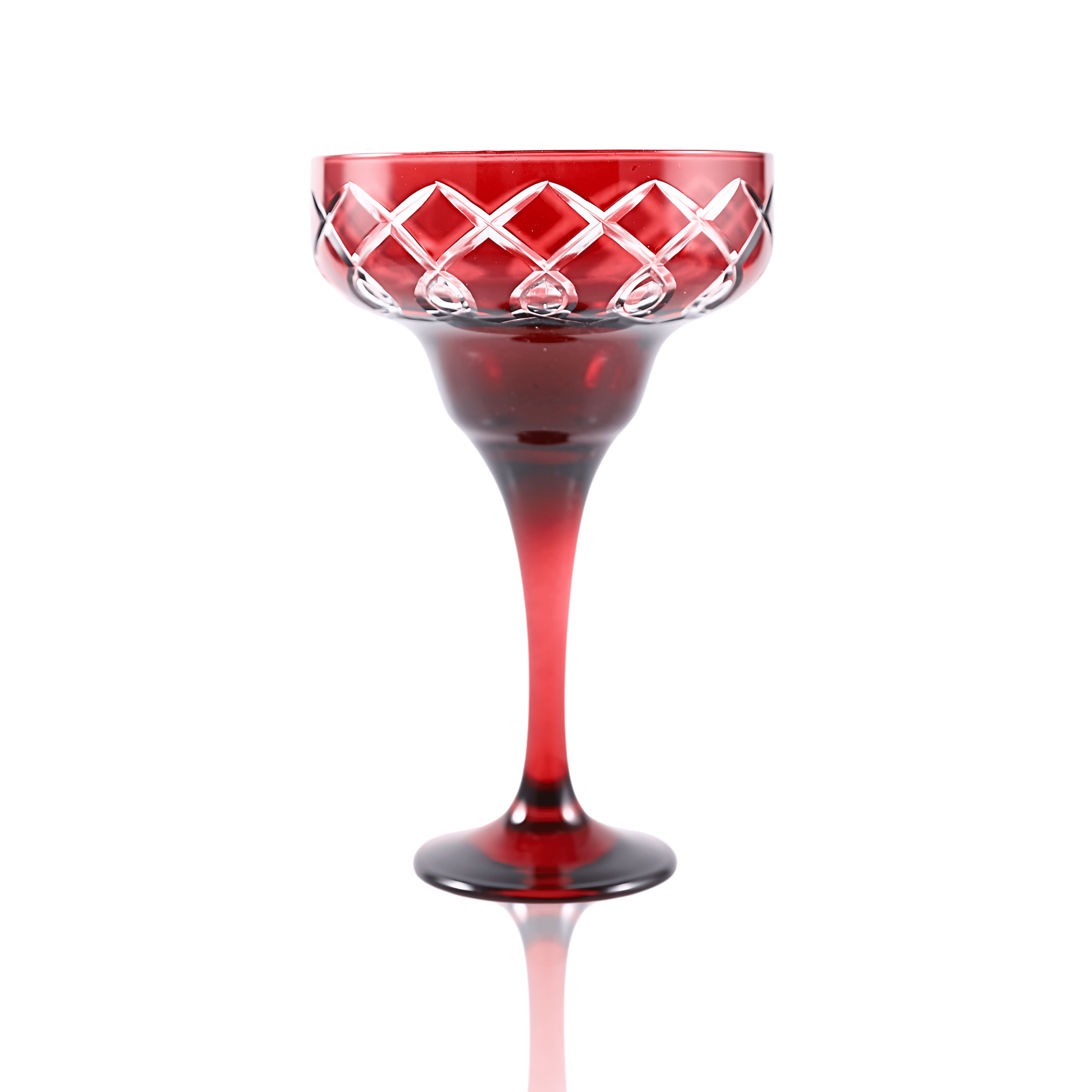 Heritage Margarita Glass - Set Of 2 - Margerie Crystal USA