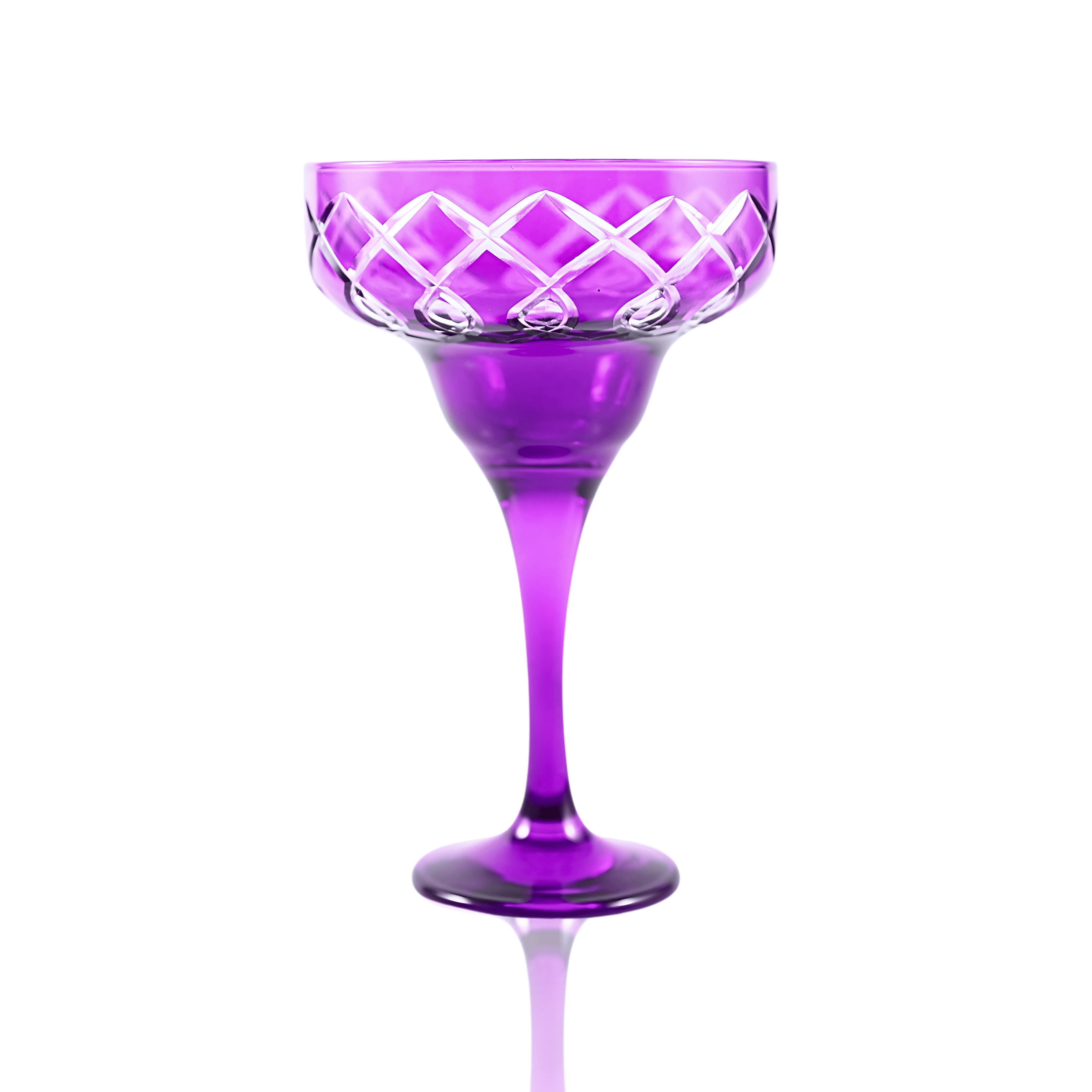 Heritage Margarita Glass - Set Of 2 - Margerie Crystal USA