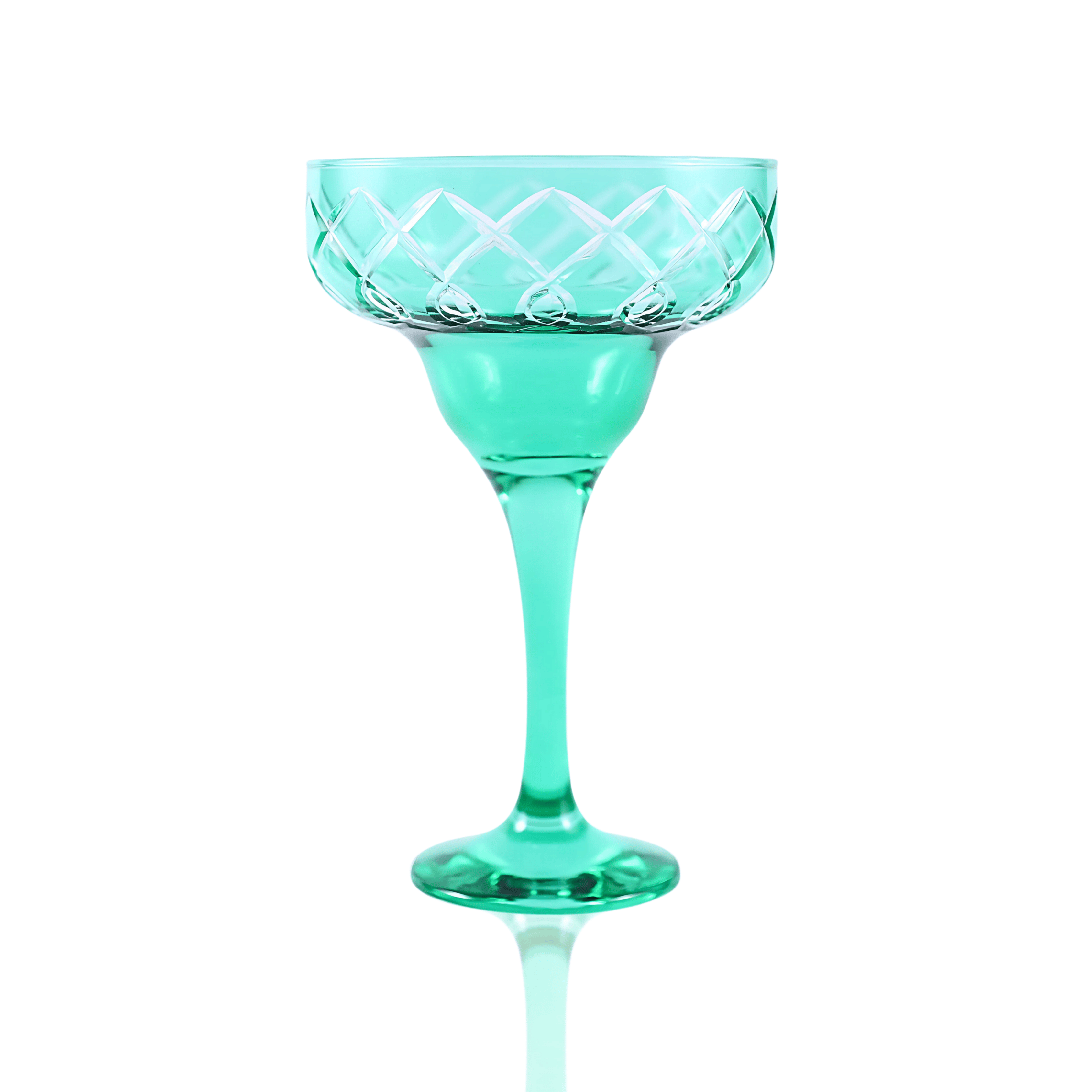 Heritage Margarita Glass - Set Of 2 - Margerie Crystal USA