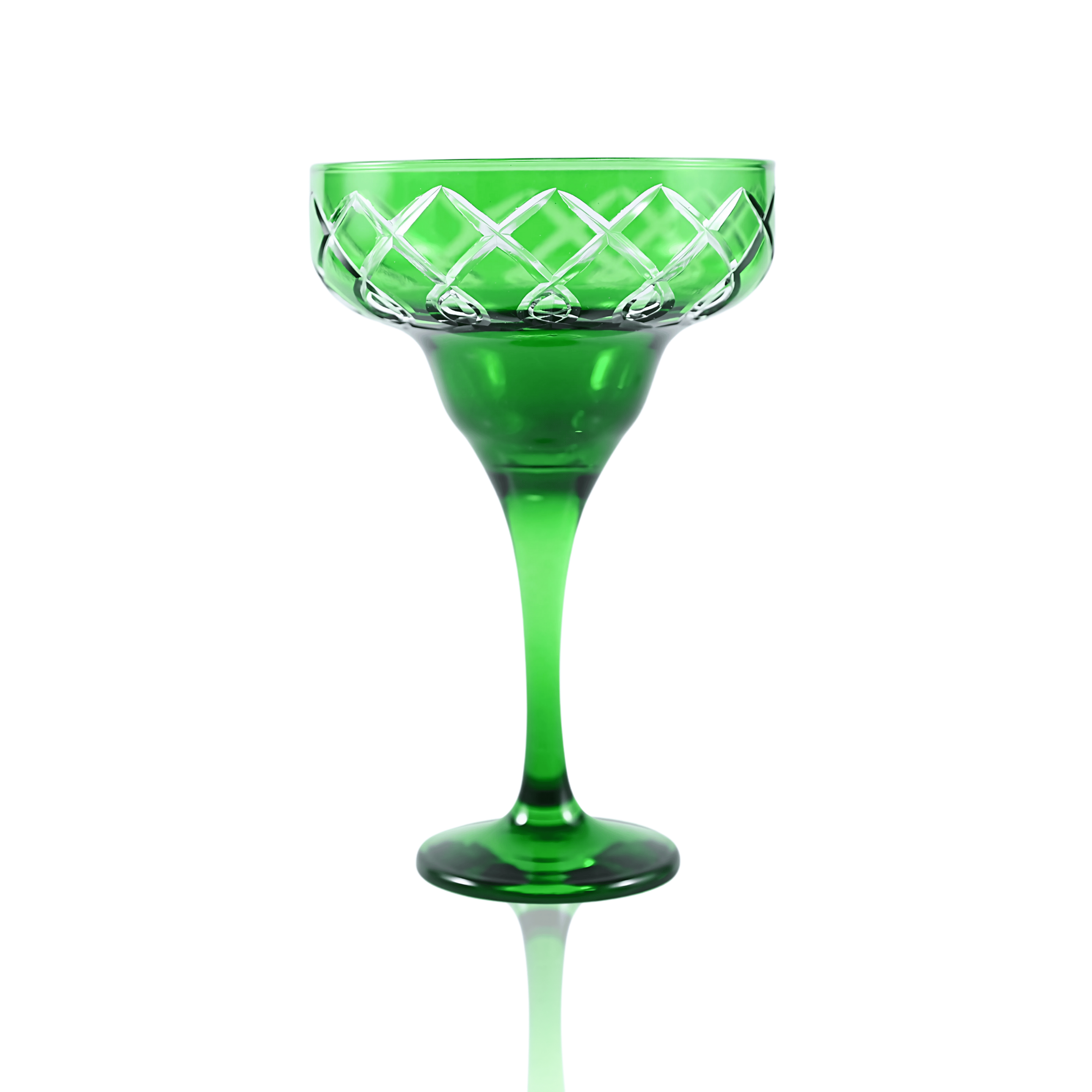 Heritage Margarita Glass - Set Of 2 - Margerie Crystal USA