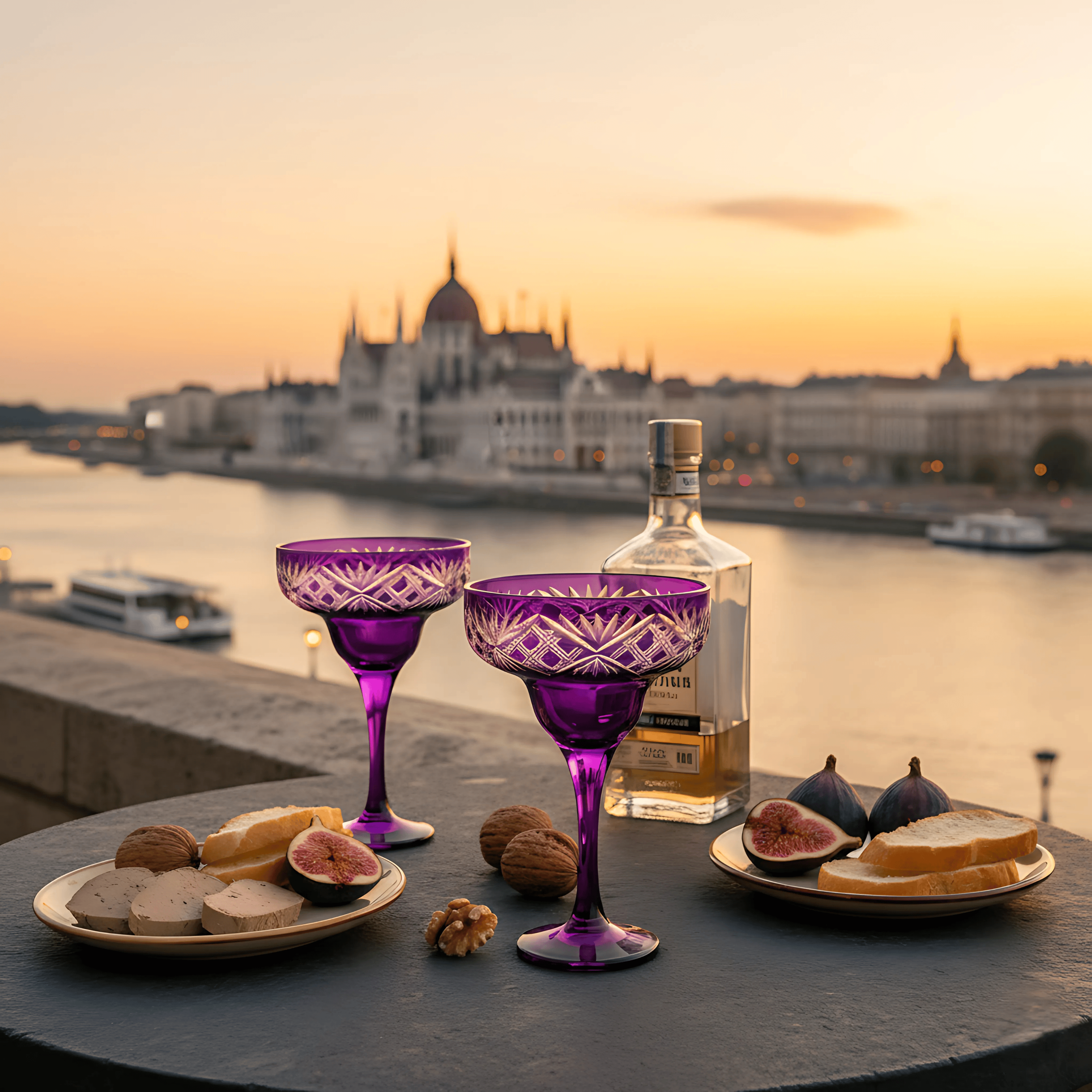 Éclat Margarita Glass - Set Of 2 - Margerie Crystal USA