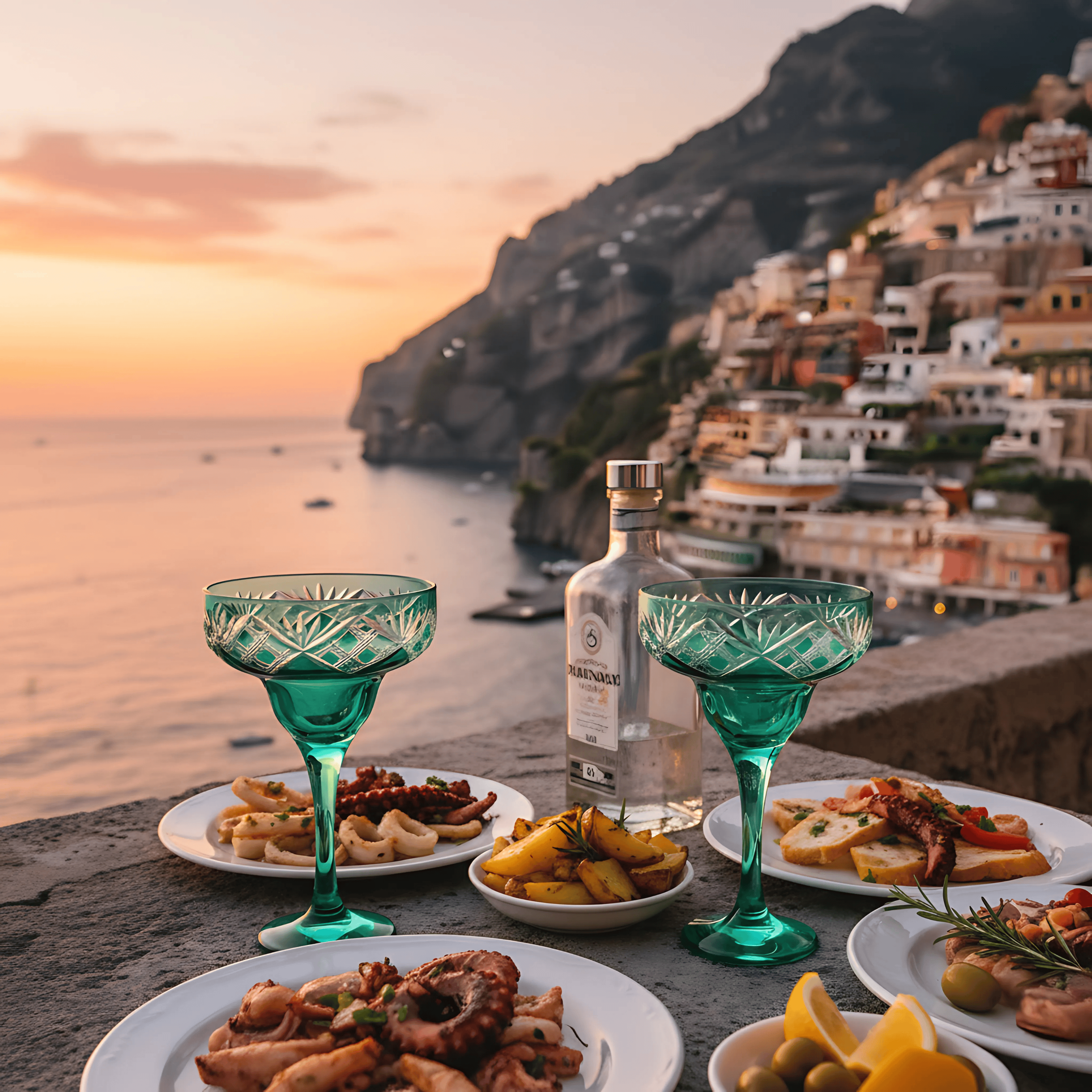 Éclat Margarita Glass - Set Of 2 - Margerie Crystal USA