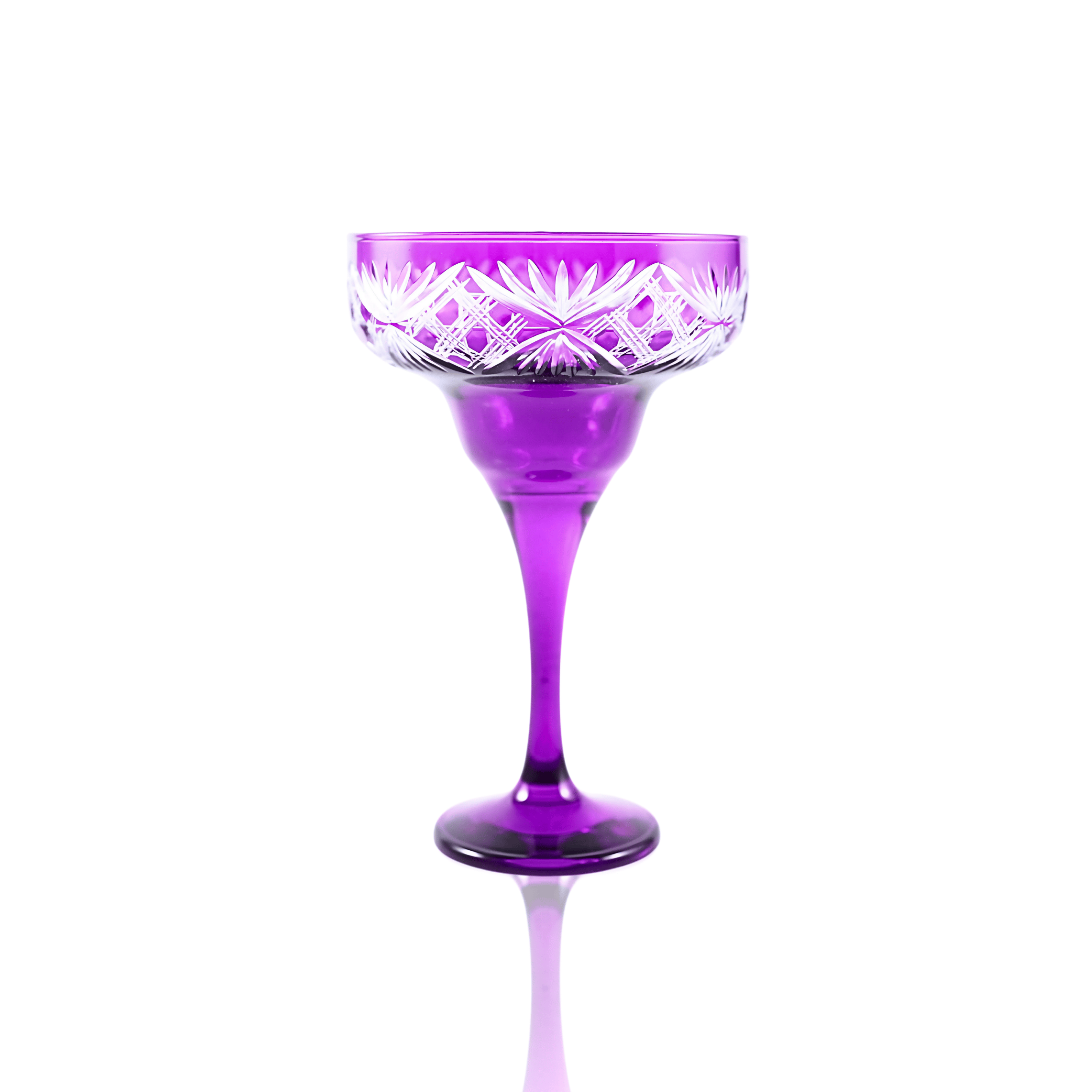 Éclat Margarita Glass - Set Of 2 - Margerie Crystal USA