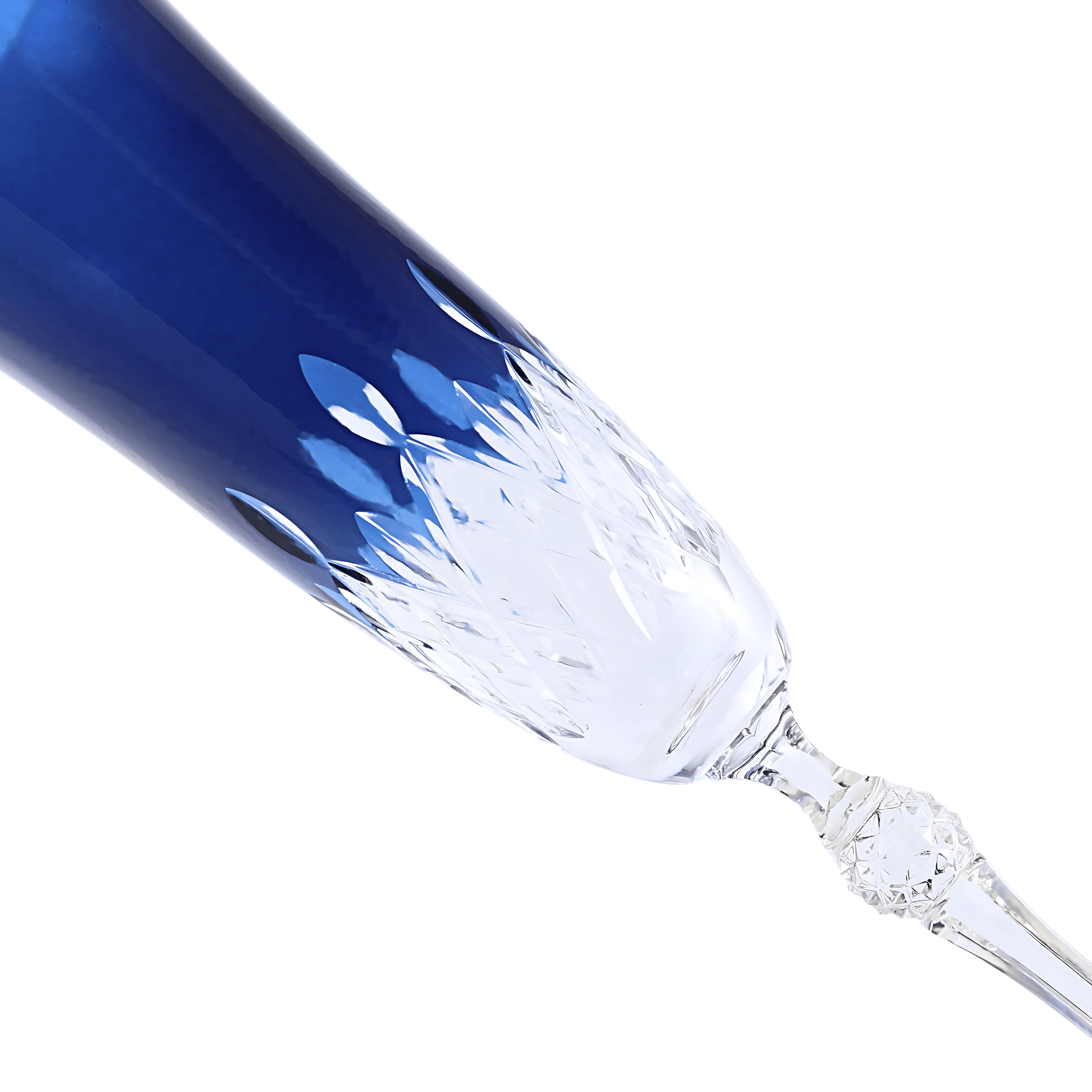 Aria Champagne Flute - Set Of 2 - Margerie Crystal USA