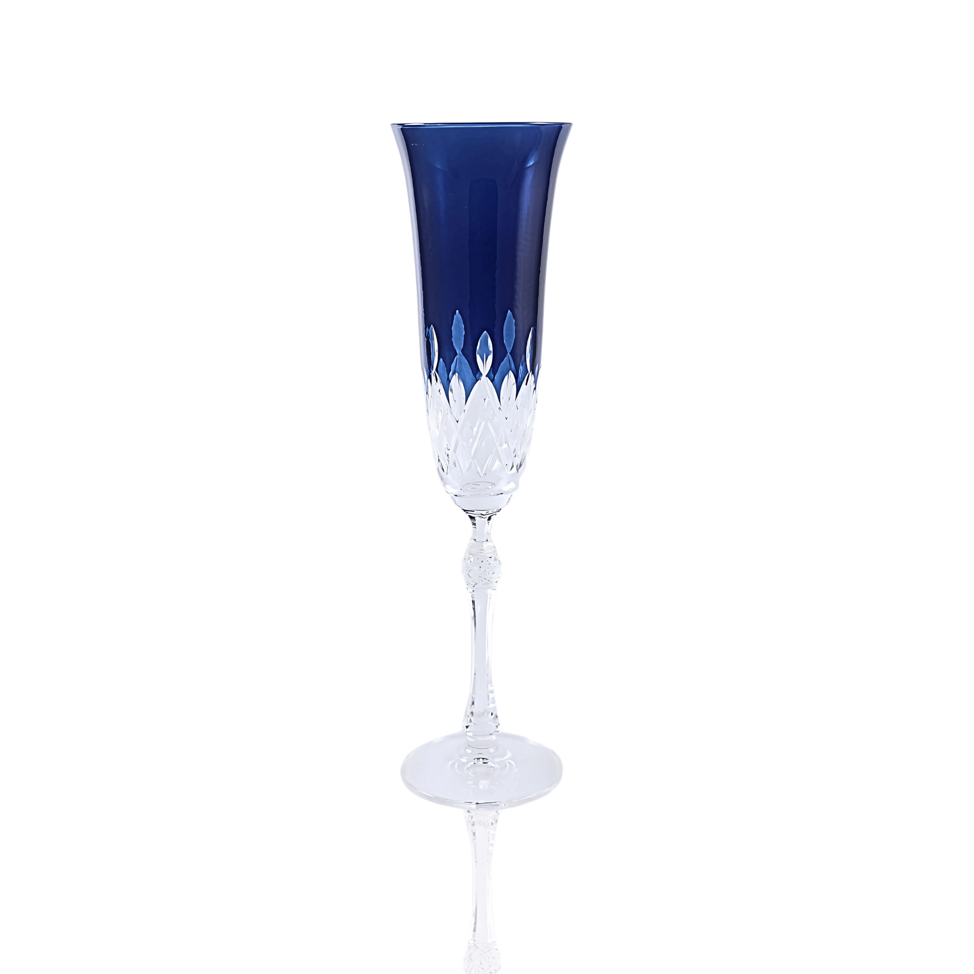 Aria Champagne Flute - Set Of 2 - Margerie Crystal USA