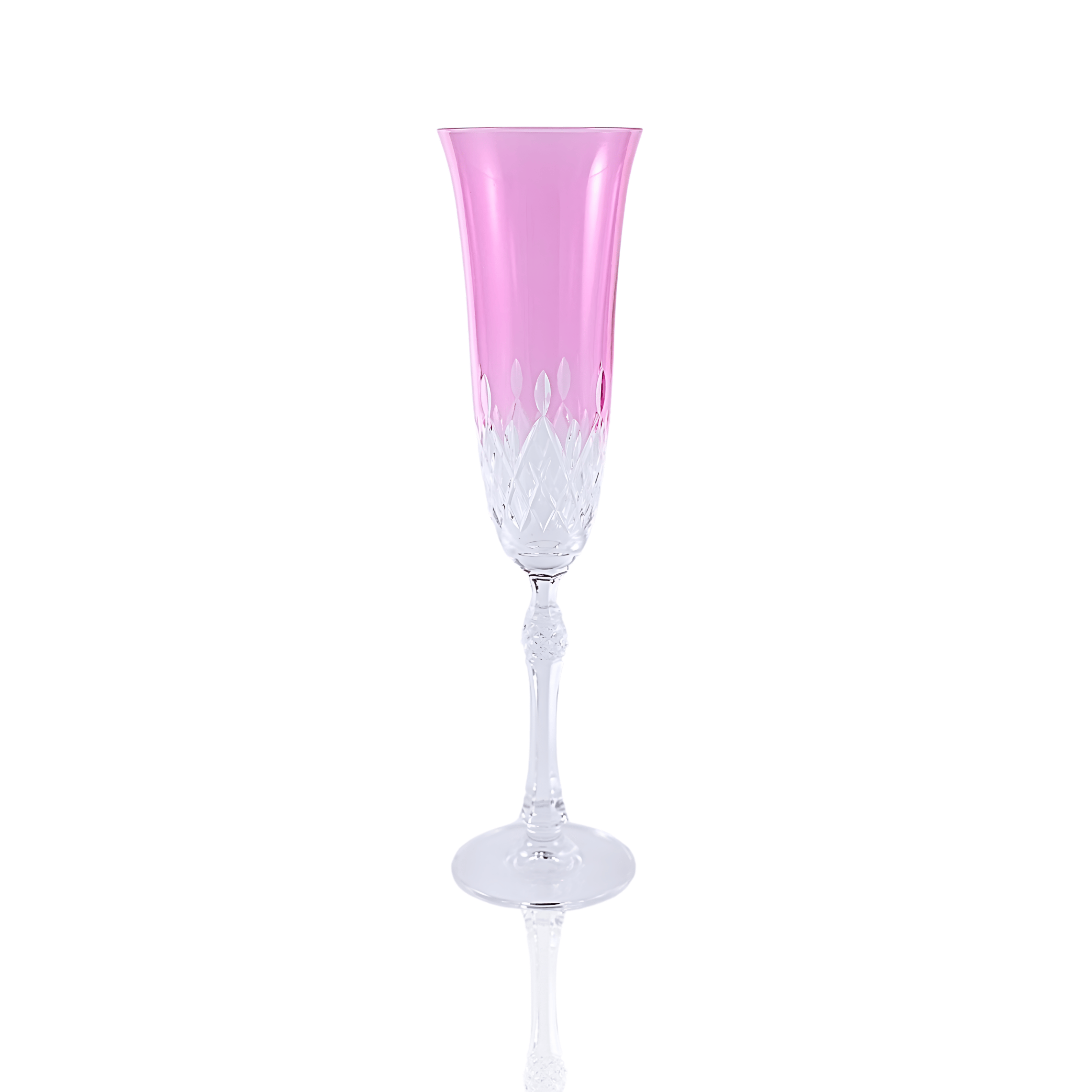 Aria Champagne Flute - Set Of 2 - Margerie Crystal USA