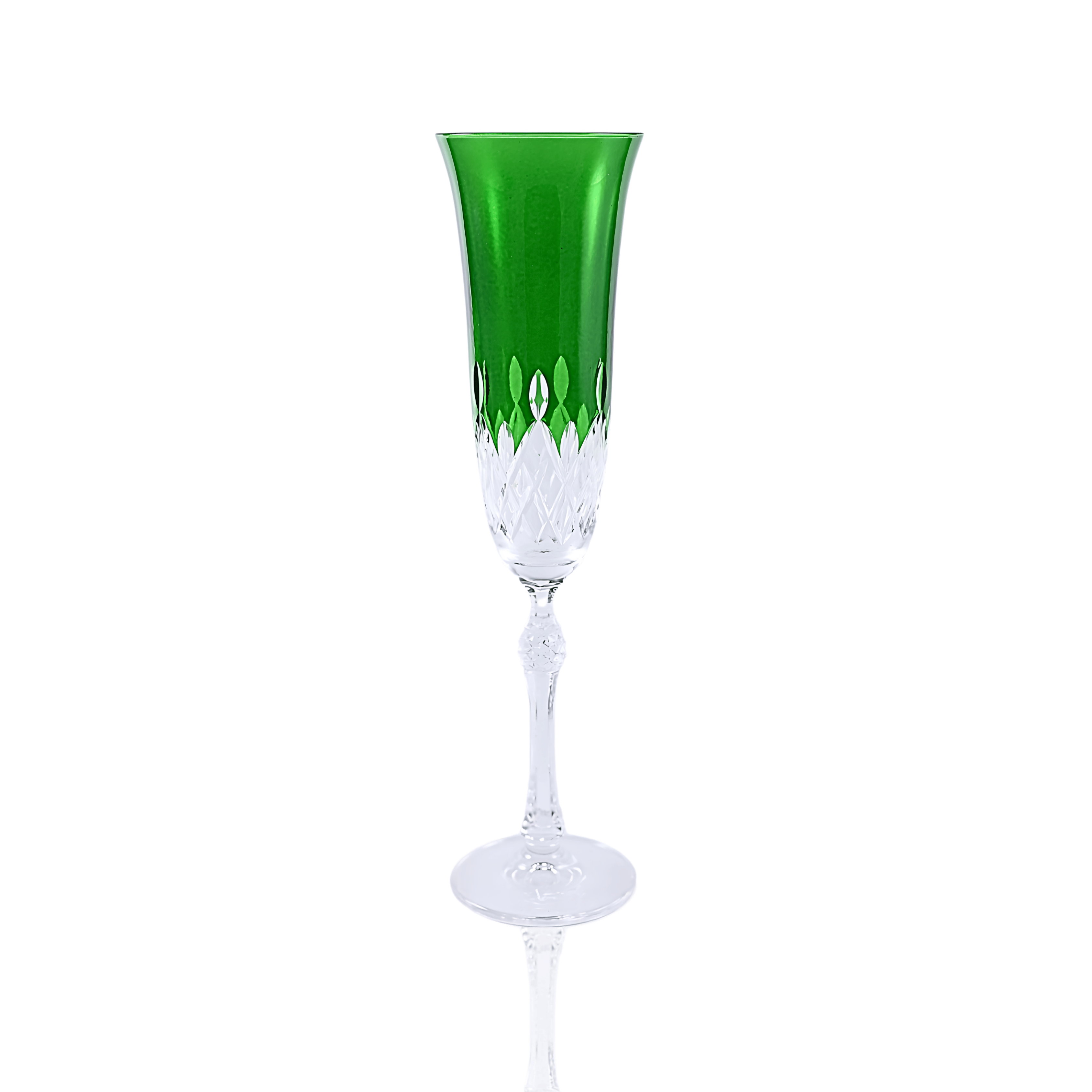 Aria Champagne Flute - Set Of 2 - Margerie Crystal USA