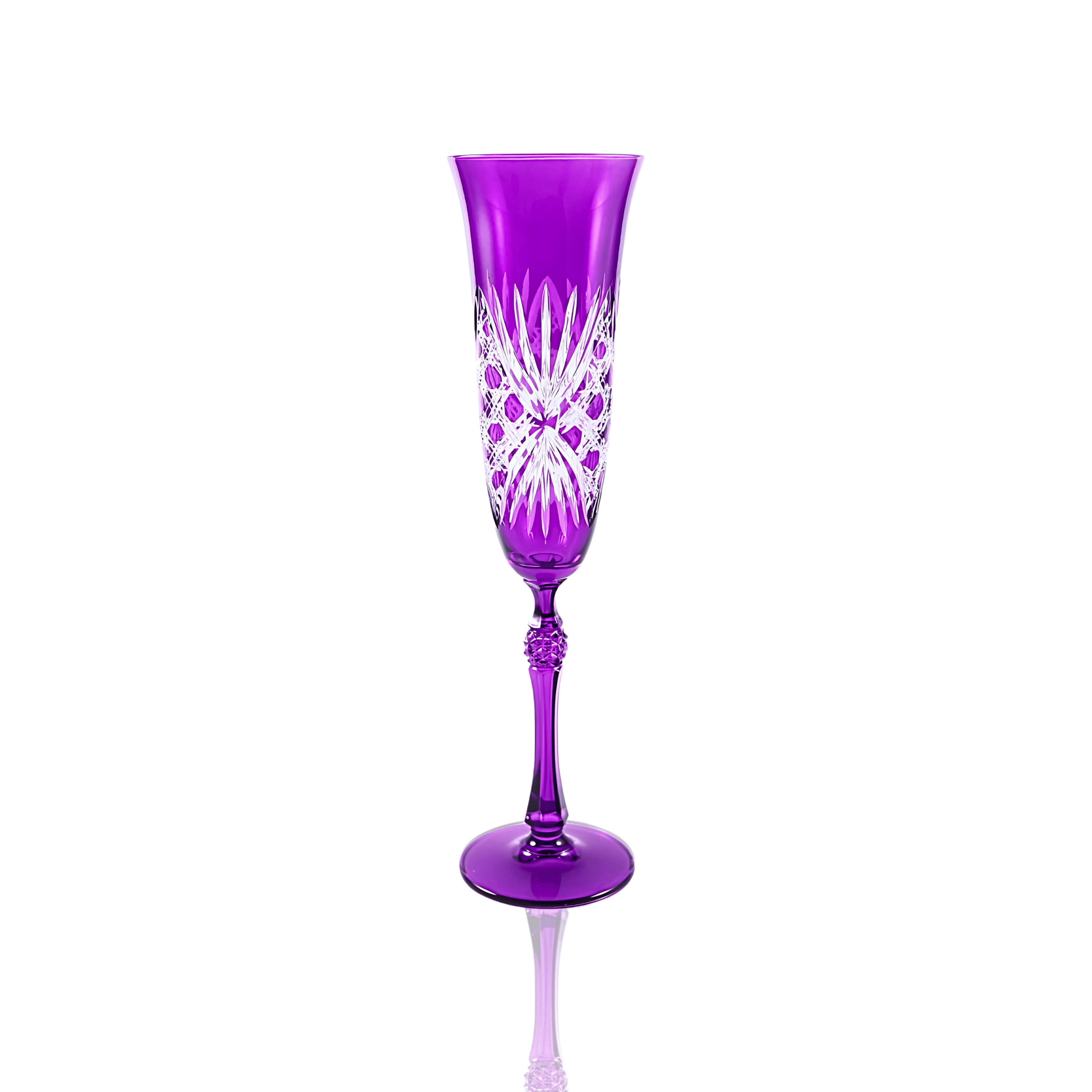 Éclat Champagne Flute - Set Of 2 - Margerie Crystal USA