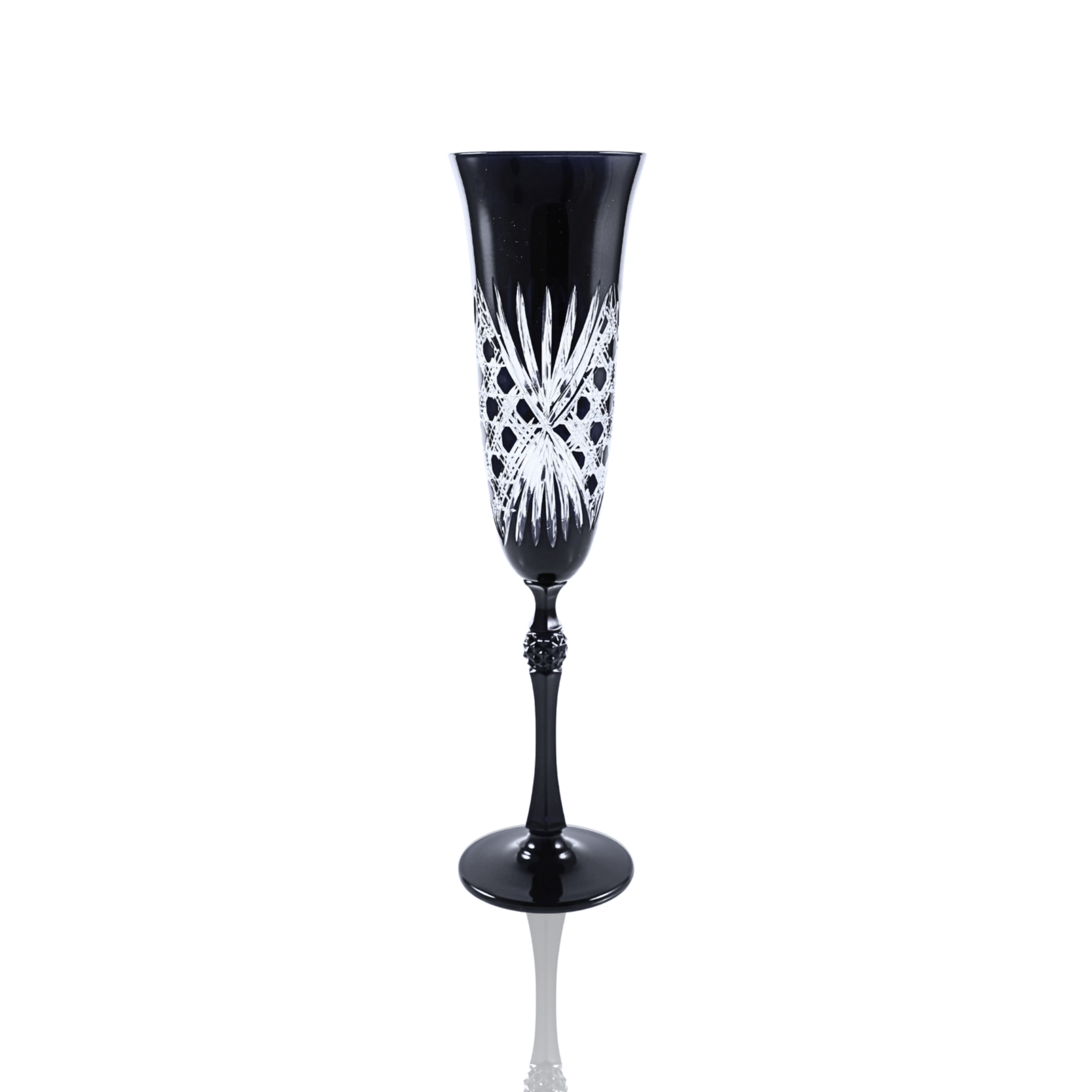 Éclat Champagne Flute - Set Of 2 - Margerie Crystal USA