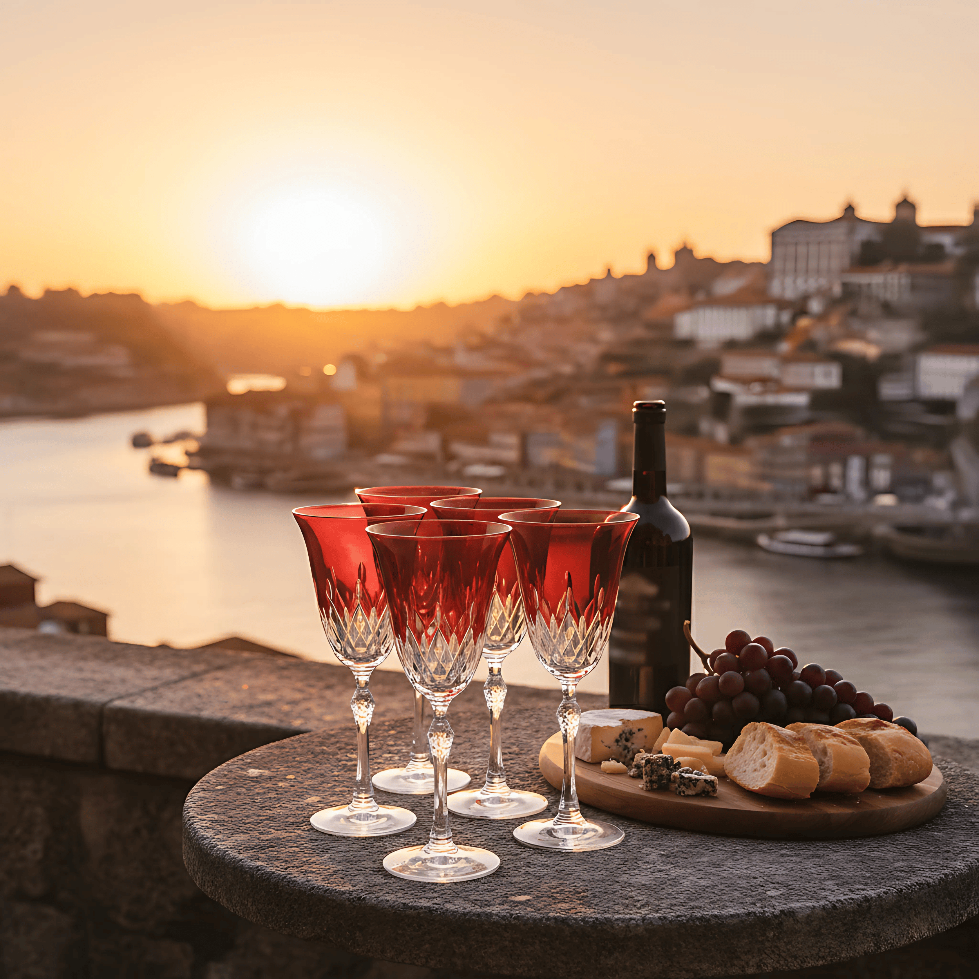 Aria Wine Glass - Set Of 2 - Margerie Crystal USA