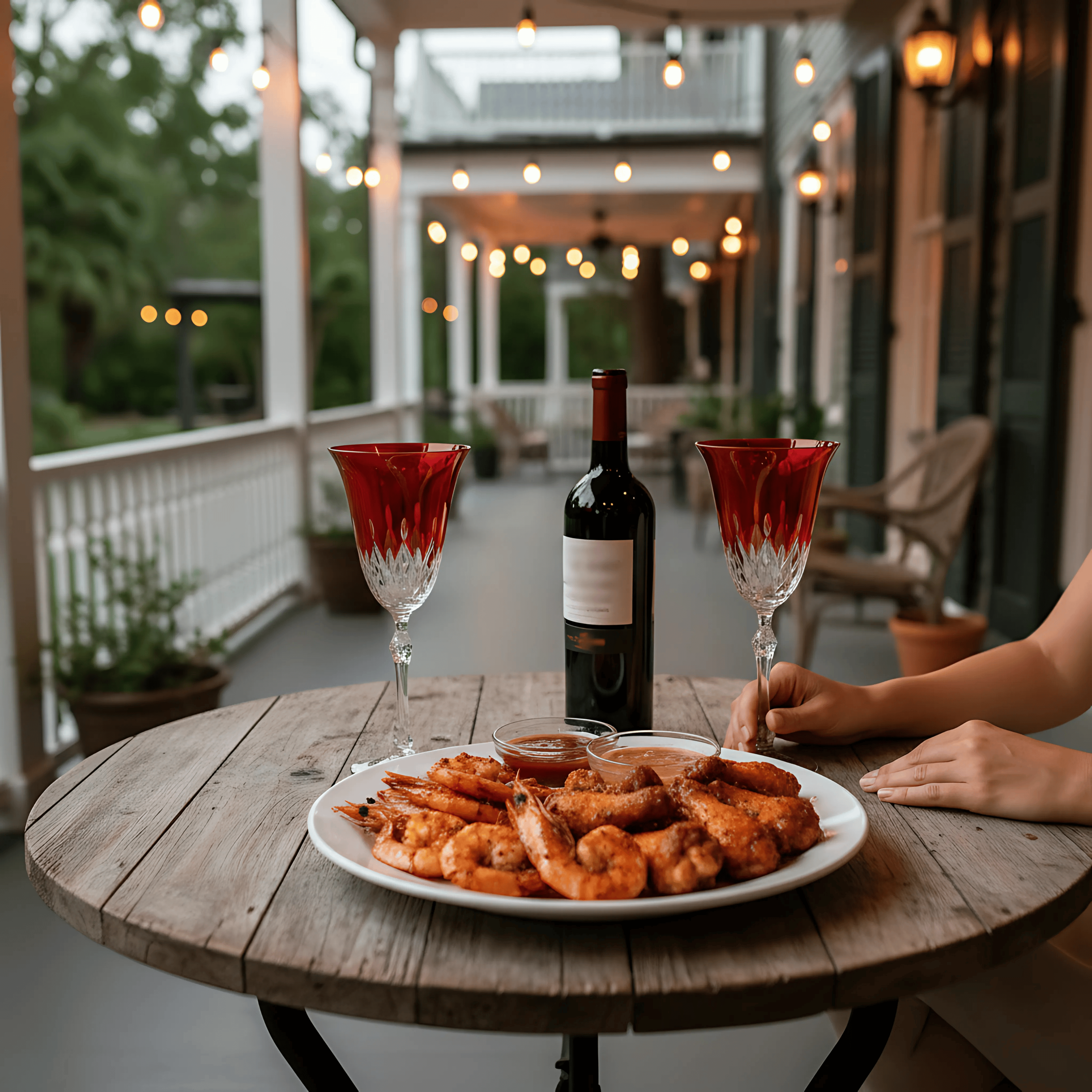 Aria Wine Glass - Set Of 2 - Margerie Crystal USA