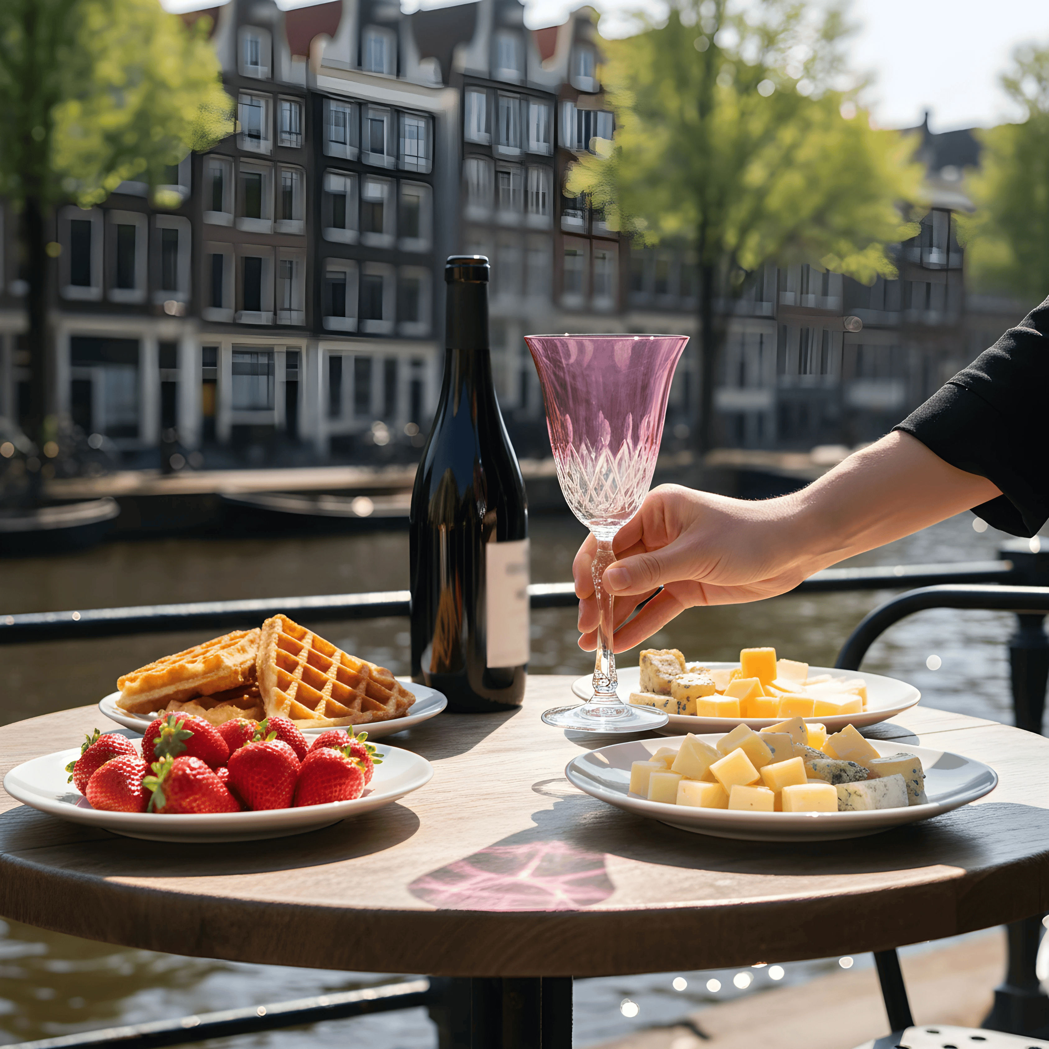 Aria Wine Glass - Set Of 2 - Margerie Crystal USA