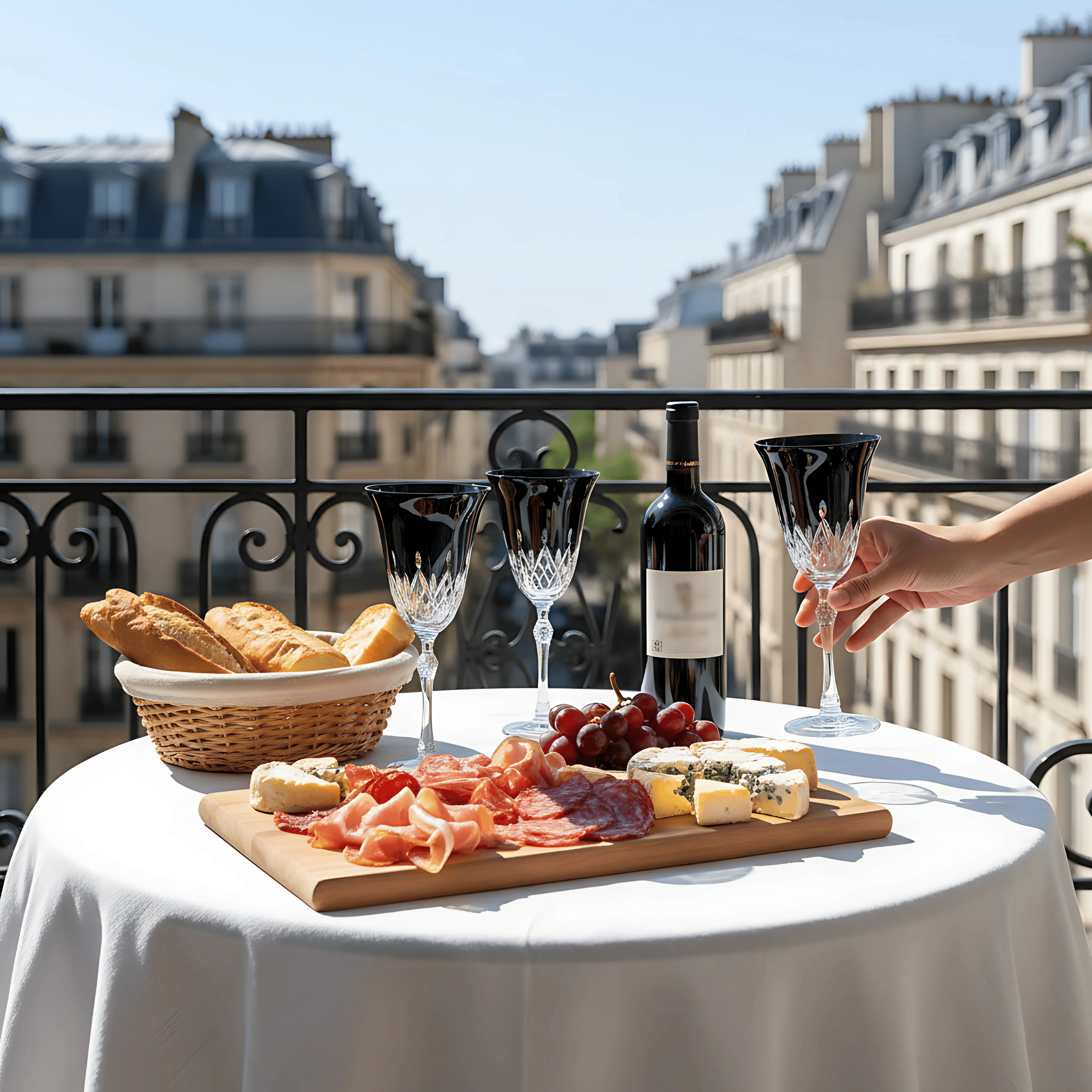 Aria Wine Glass - Set Of 2 - Margerie Crystal USA