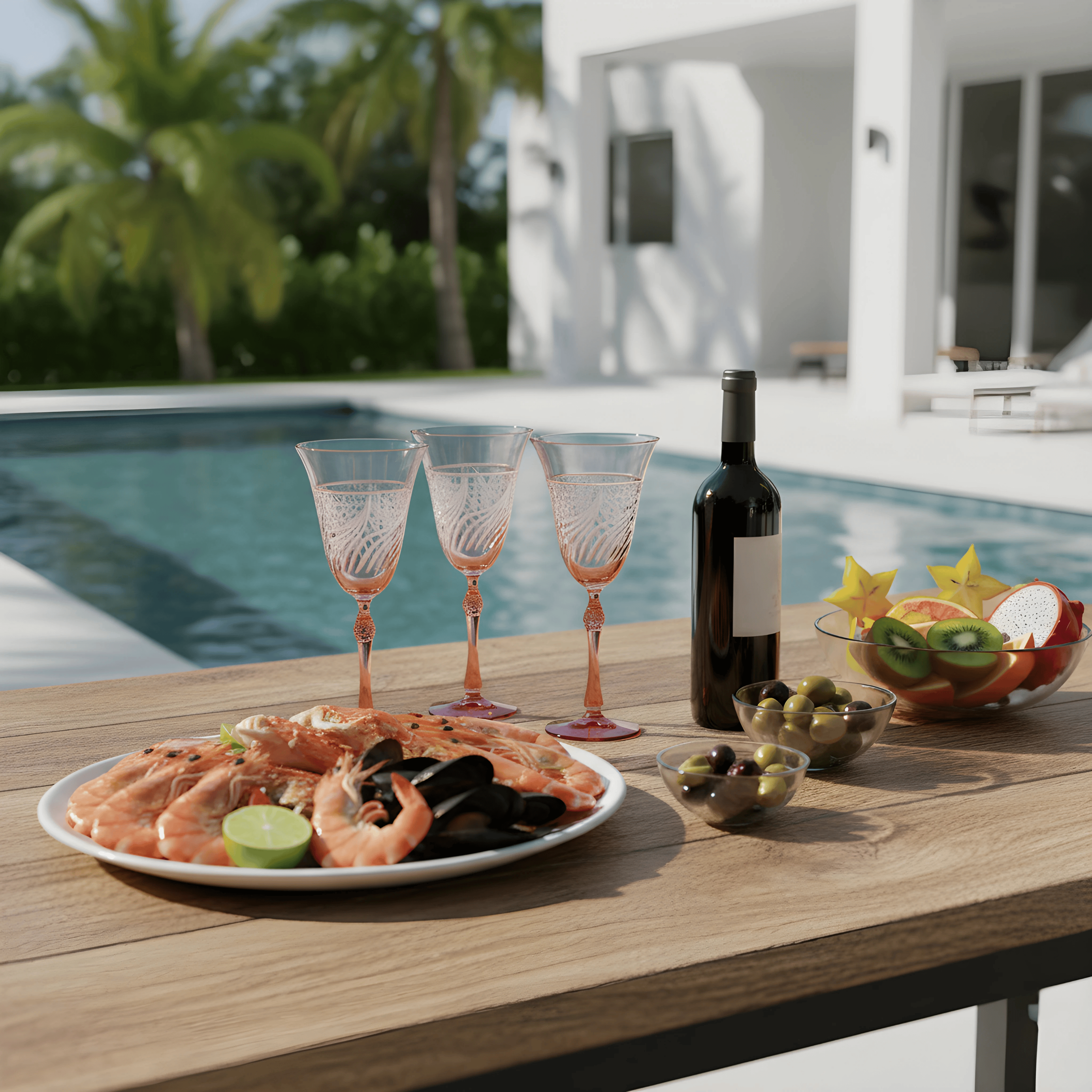 Aurora Wine Glass - Set Of 2 - Margerie Crystal USA