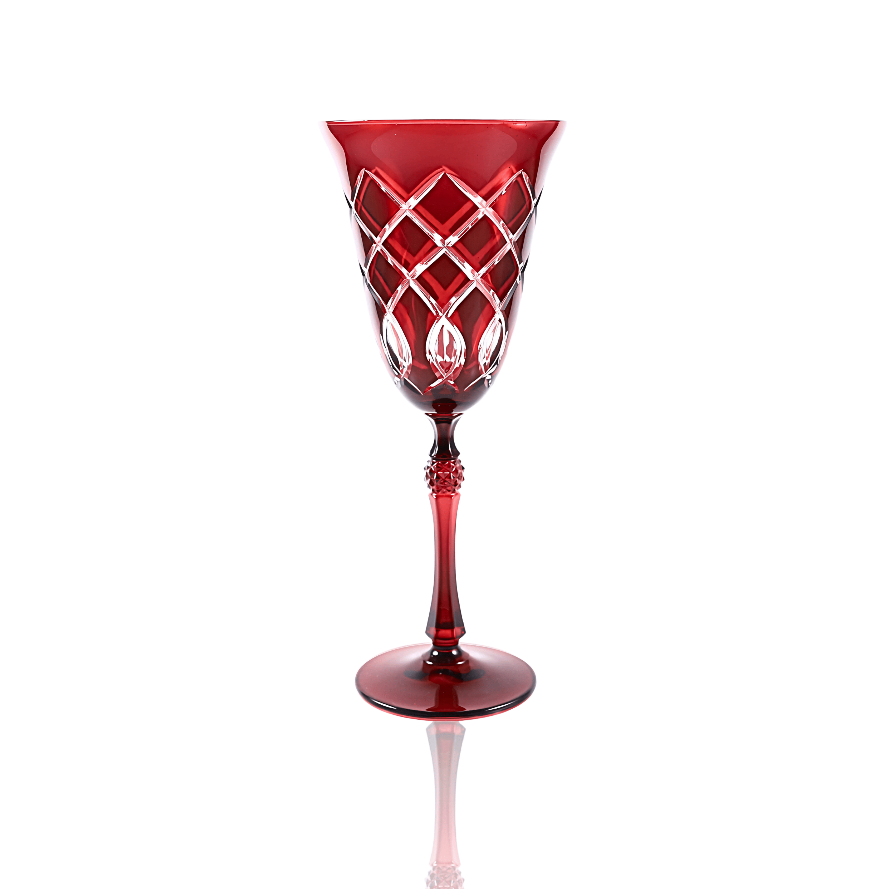 Heritage Wine Glass - Set Of 2 - Margerie Crystal USA