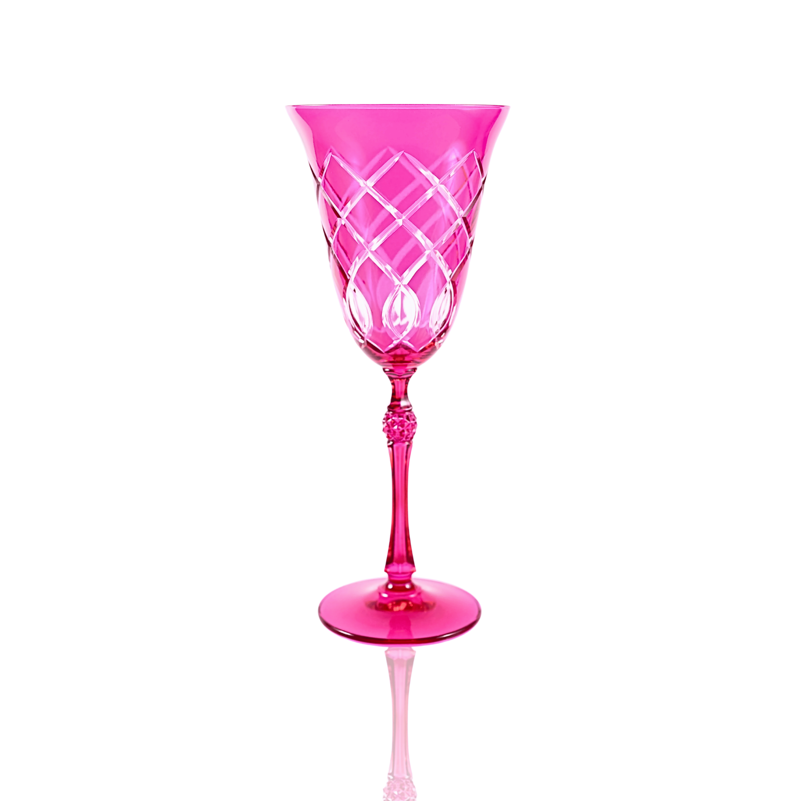 Heritage Wine Glass - Set Of 2 - Margerie Crystal USA