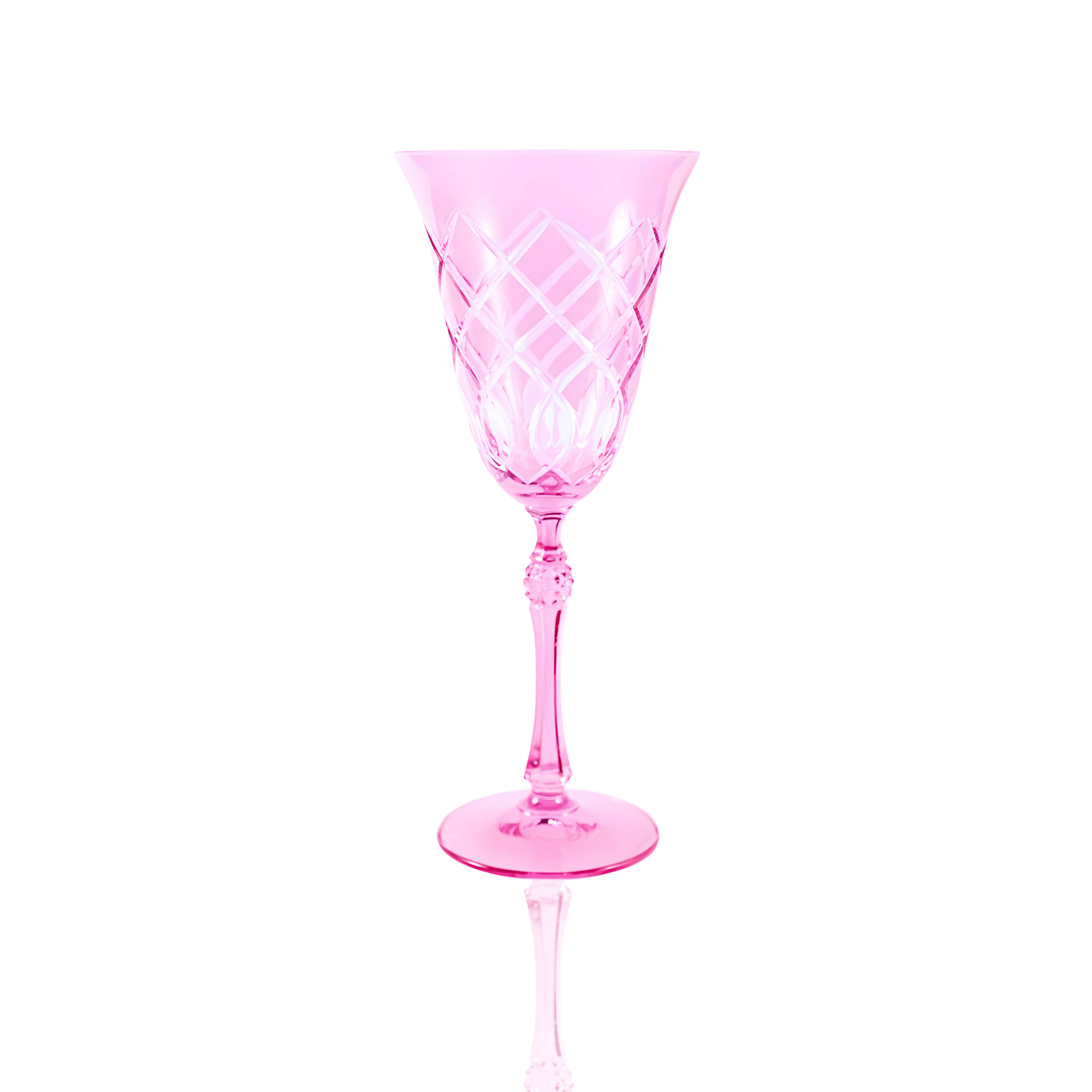 Heritage Wine Glass - Set Of 2 - Margerie Crystal USA
