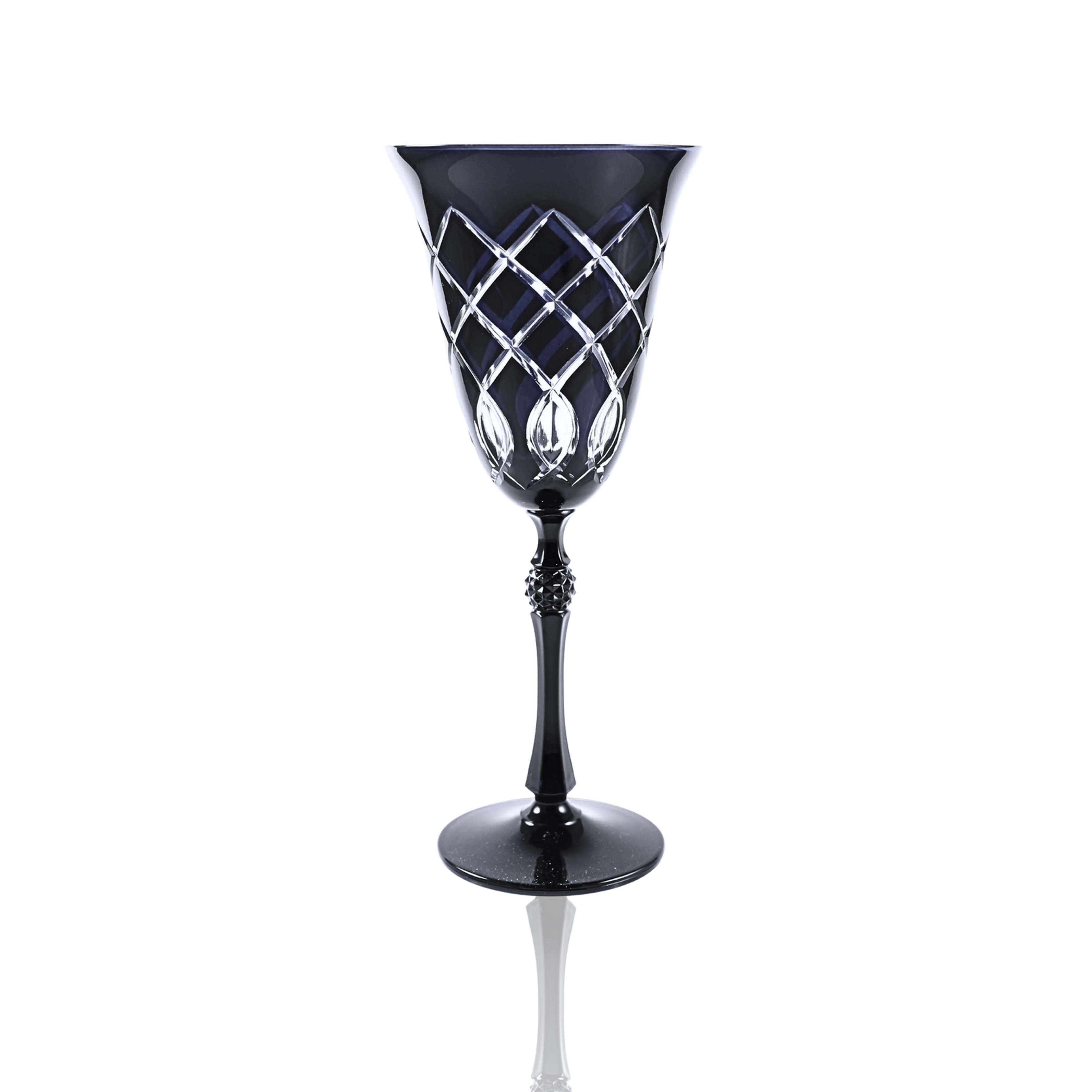 Heritage Wine Glass - Set Of 2 - Margerie Crystal USA
