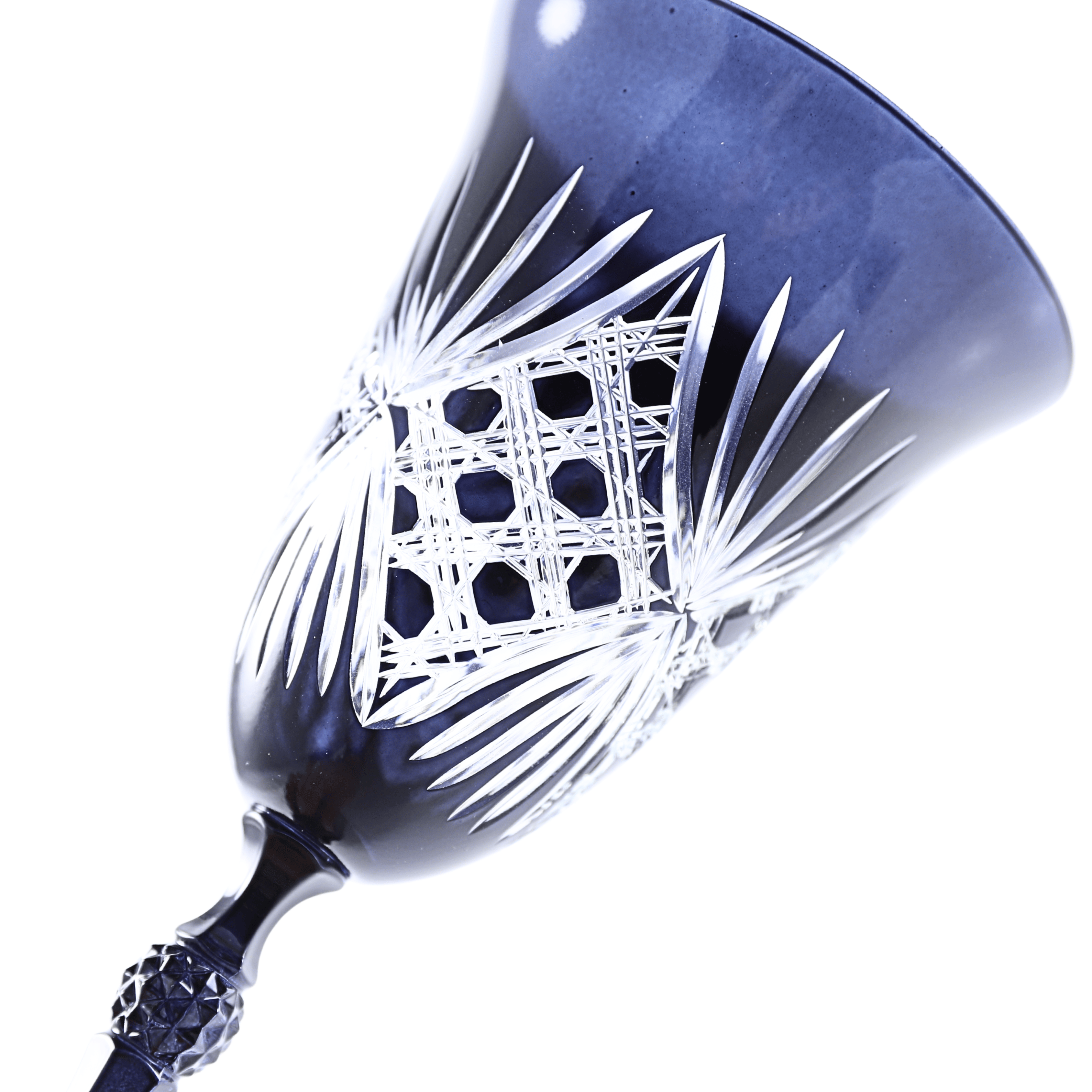 Éclat Wine Glass - Set Of 2 - Margerie Crystal USA