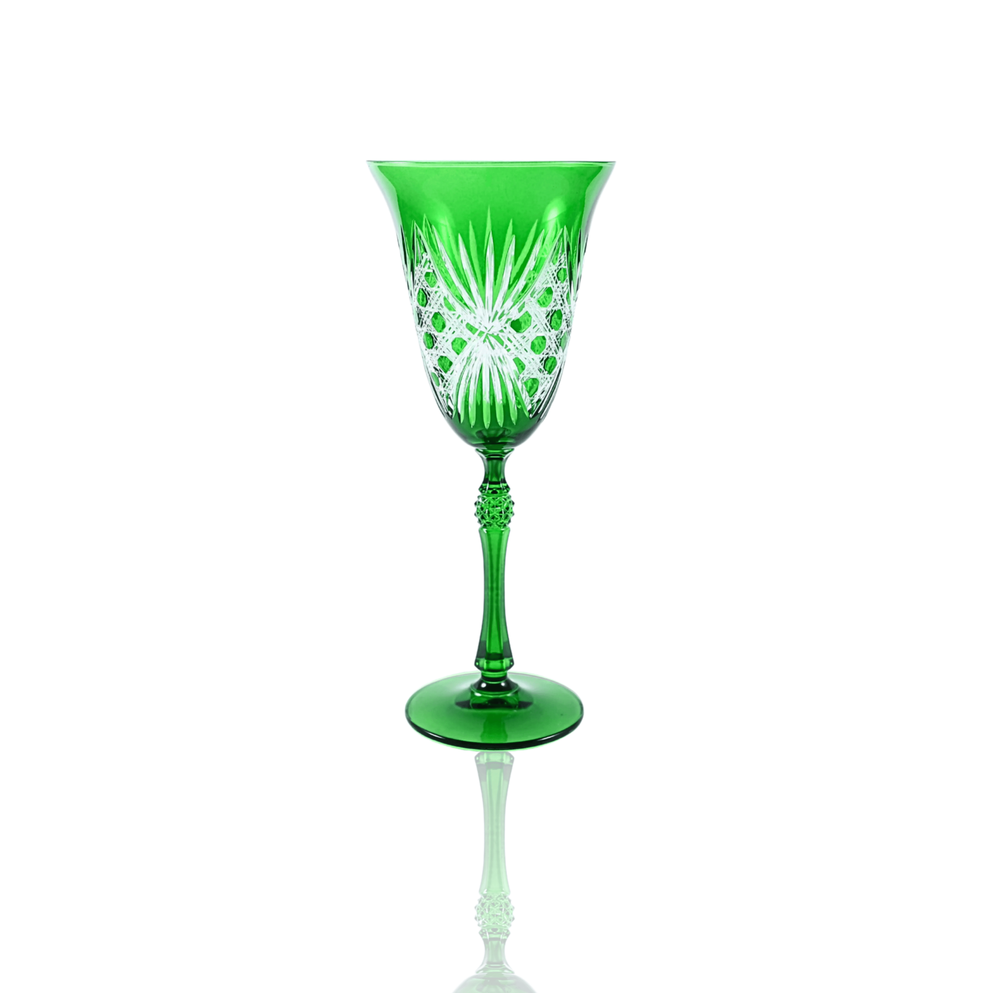 Éclat Wine Glass - Set Of 2 - Margerie Crystal USA