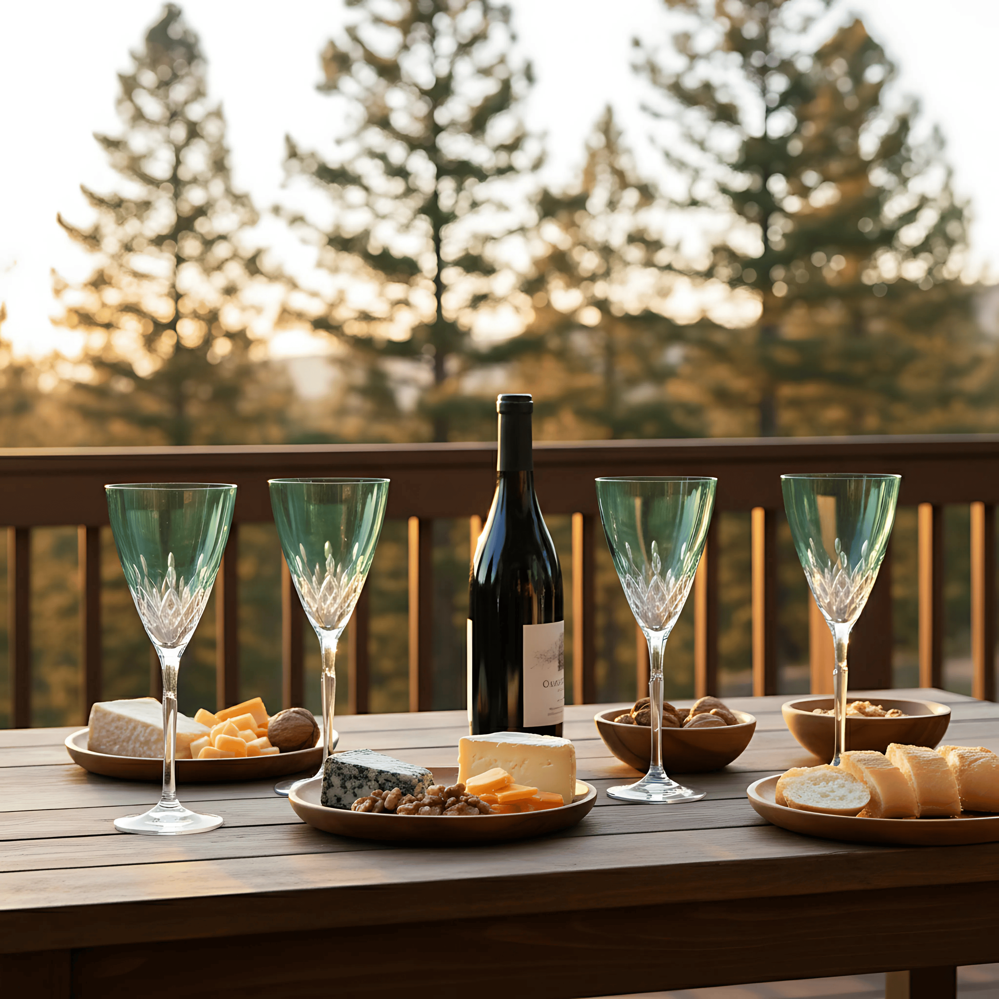 Aria Wine Glass - Set Of 2 - Margerie Crystal USA