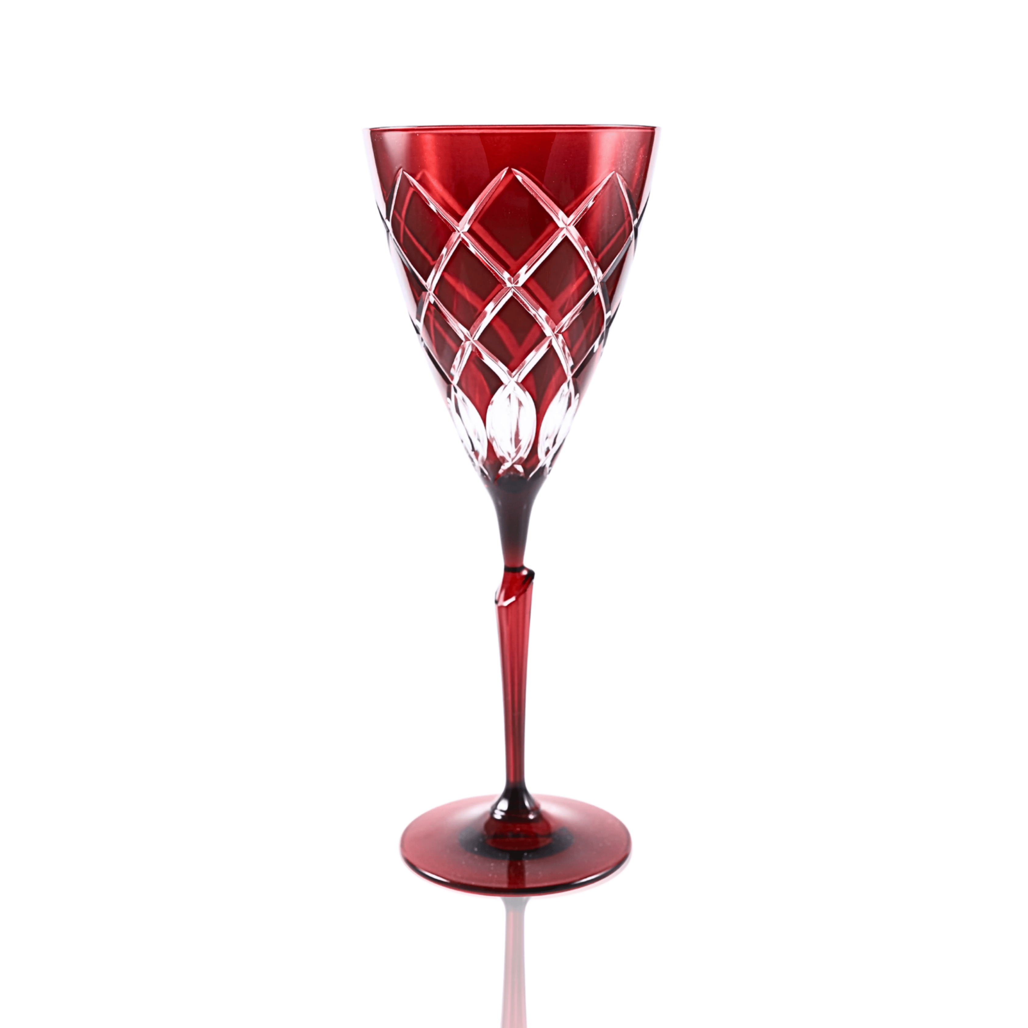 Heritage Wine Glass - Set Of 2 - Margerie Crystal USA